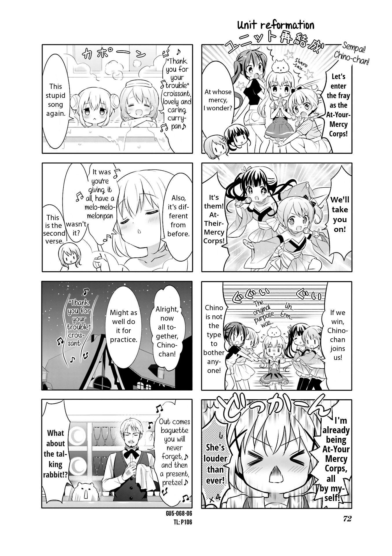Gochuumon wa Usagi Desu ka? Chapter 5.8 page 6 - Vol.5 Chapter 8