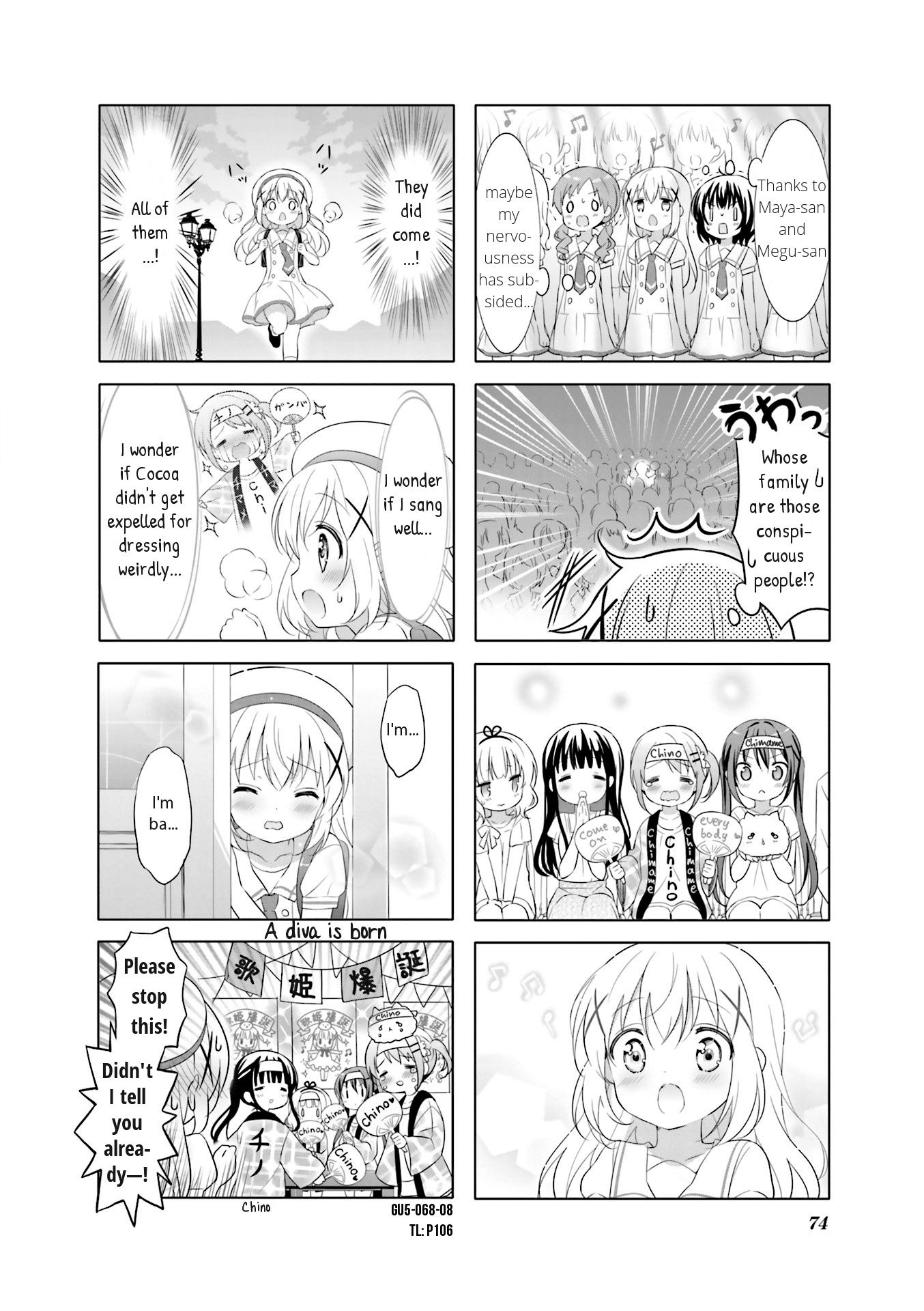 Gochuumon wa Usagi Desu ka? Chapter 5.8 page 8 - Vol.5 Chapter 8