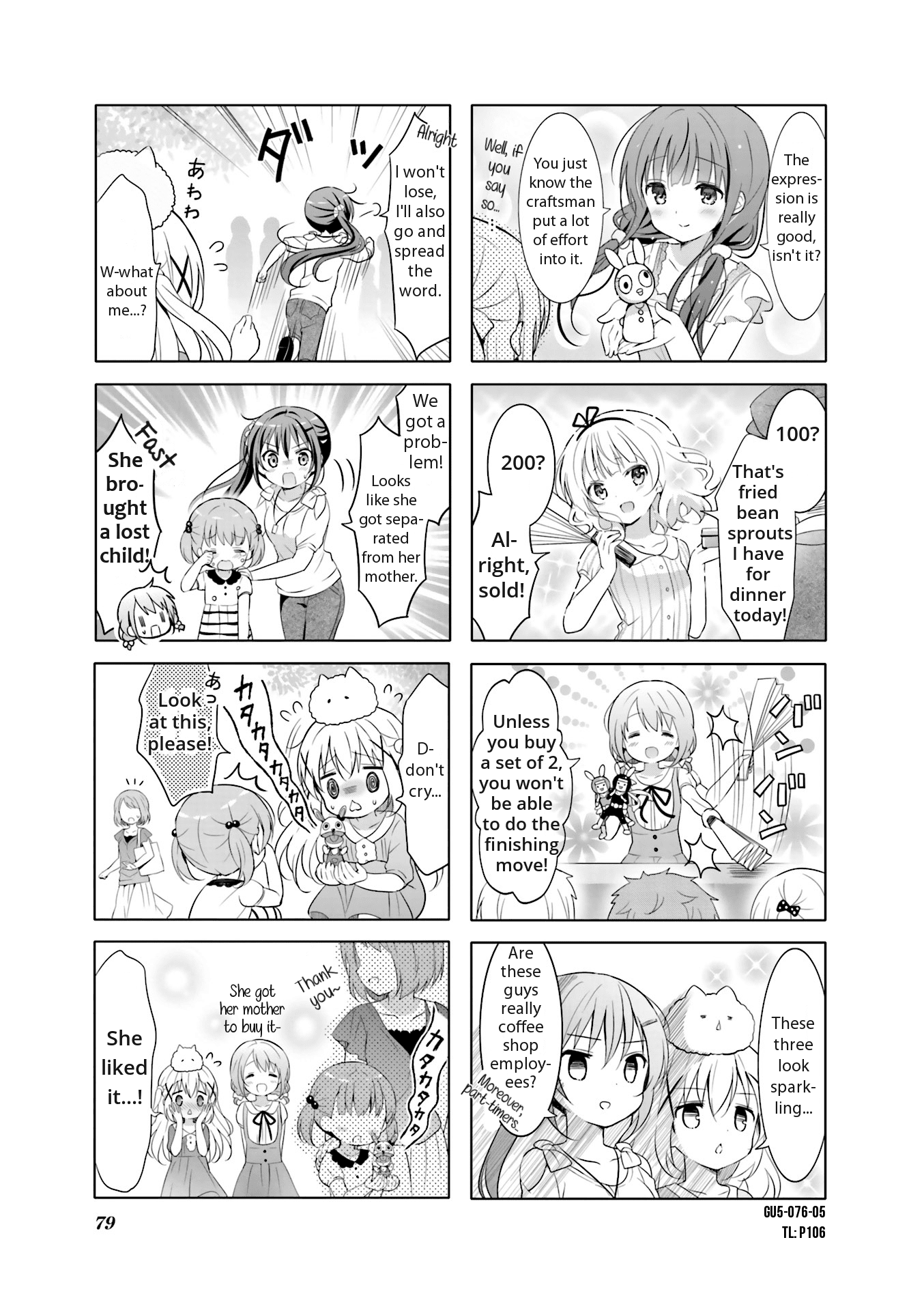Gochuumon wa Usagi Desu ka? Chapter 5.9 page 5 - Vol.5 Chapter 9
