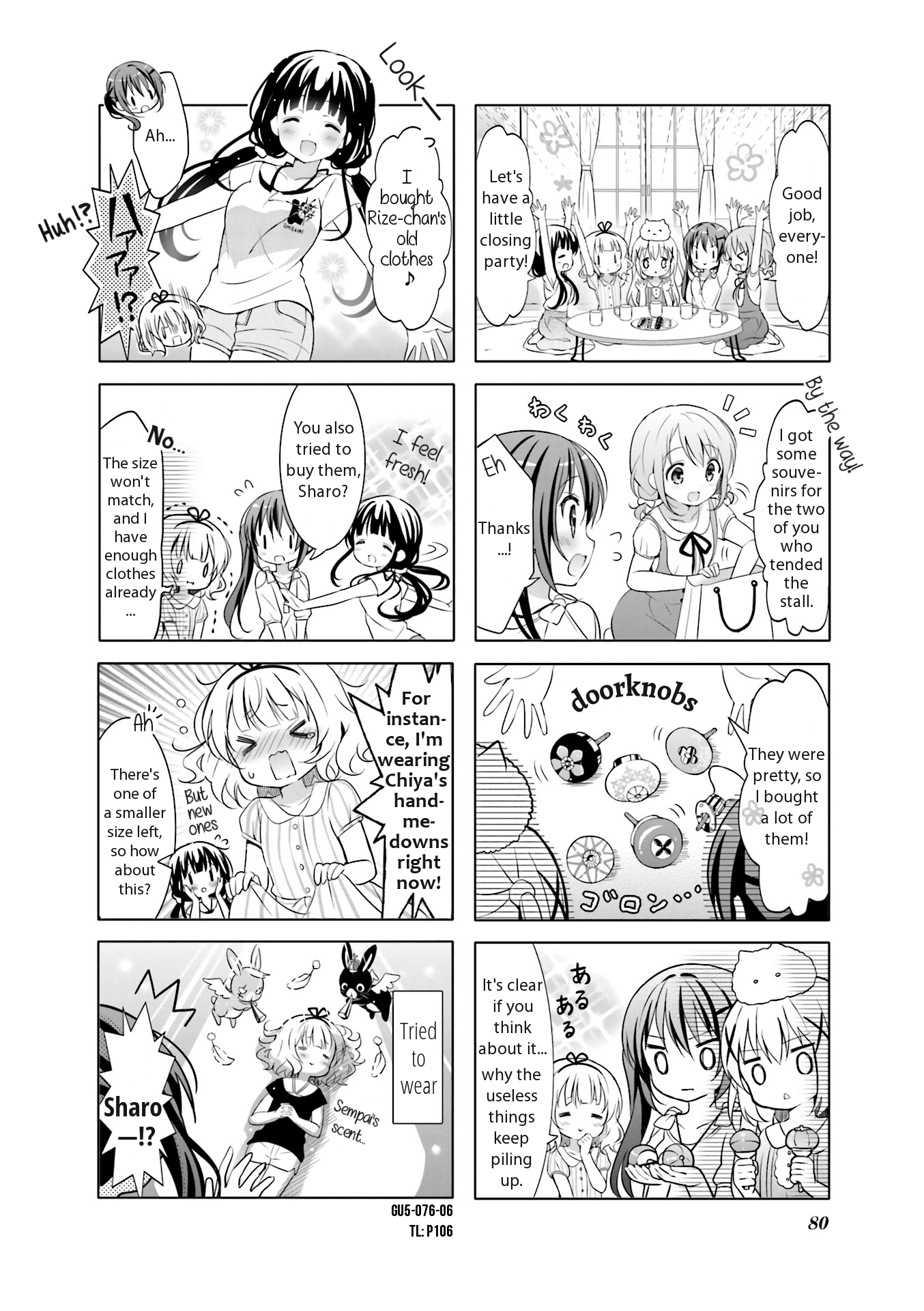 Gochuumon wa Usagi Desu ka? Chapter 5.9 page 6 - Vol.5 Chapter 9
