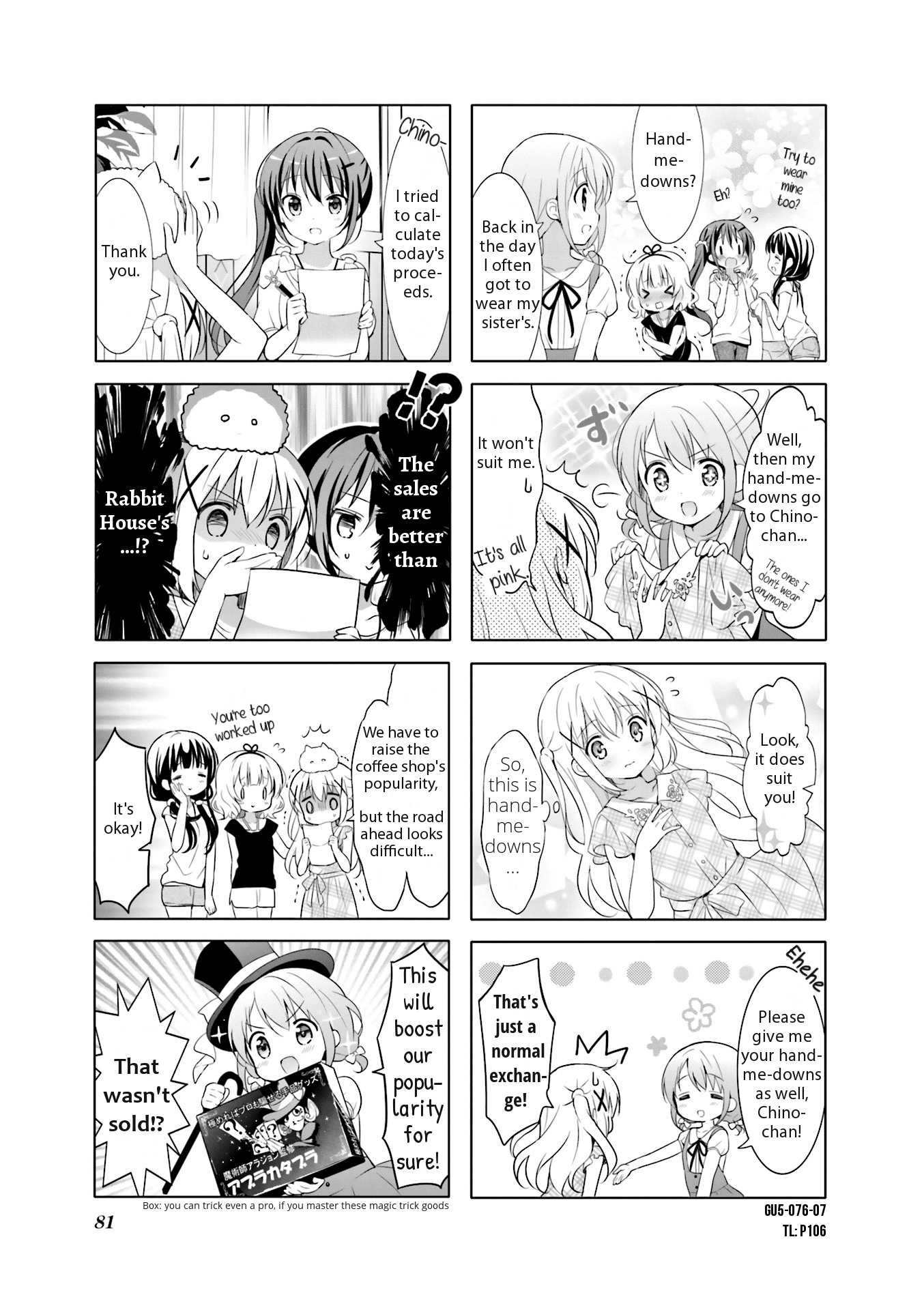 Gochuumon wa Usagi Desu ka? Chapter 5.9 page 7 - Vol.5 Chapter 9