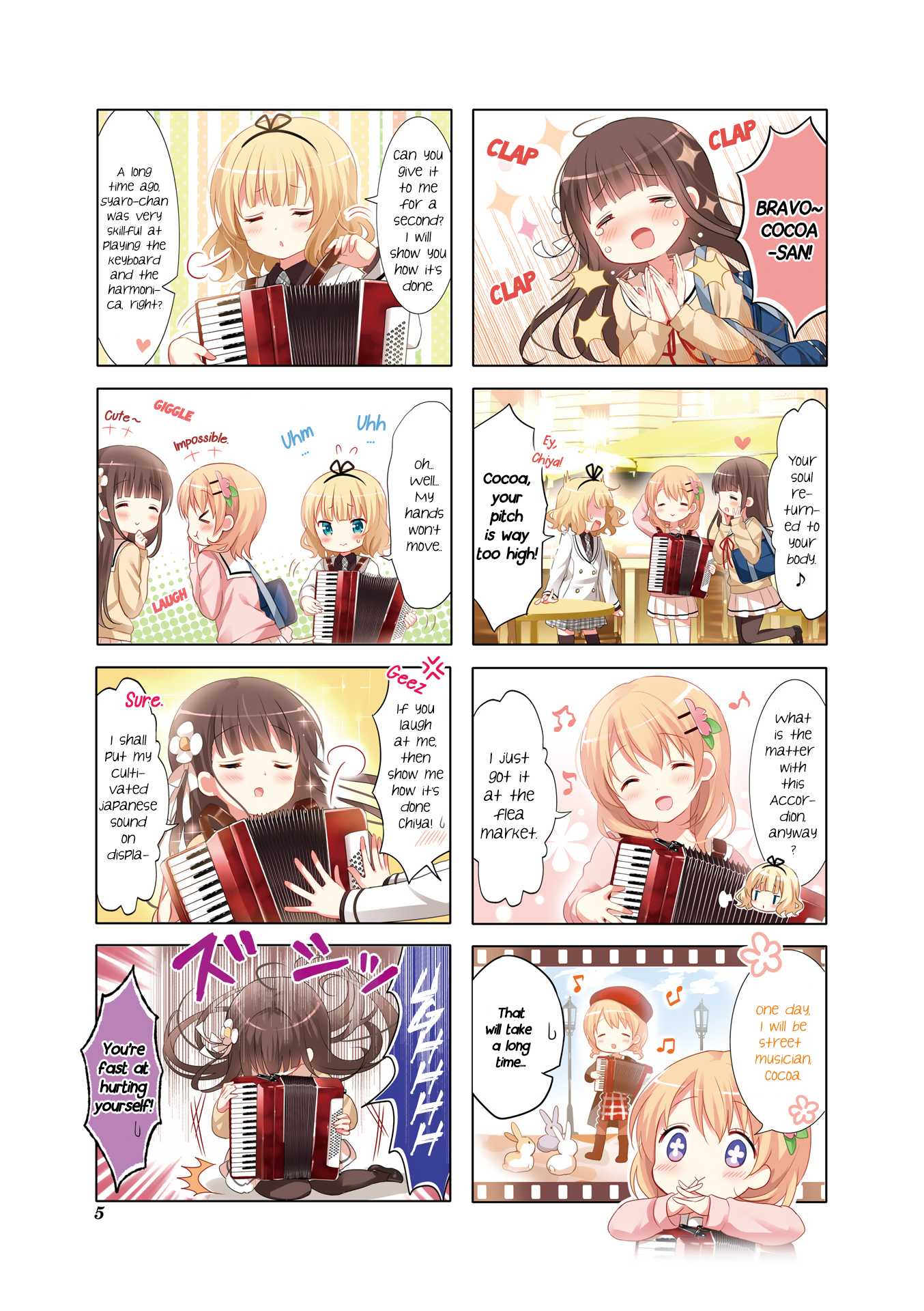 Gochuumon wa Usagi Desu ka? Chapter 6.1 page 2 - Vol.6 Chapter 1: If I come across a sparkling sign.