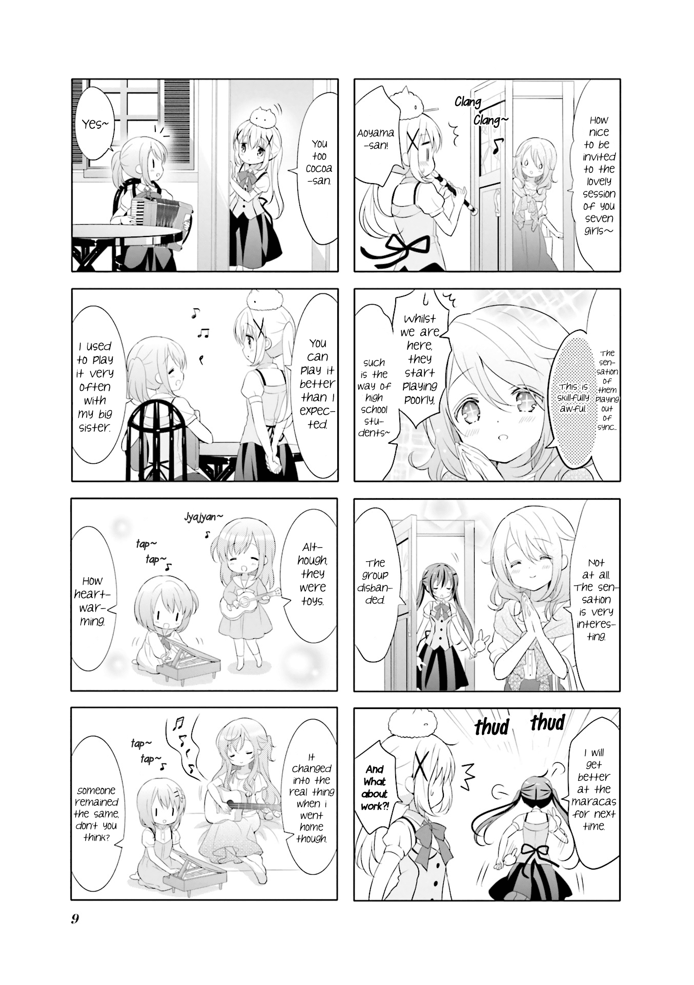 Gochuumon wa Usagi Desu ka? Chapter 6.1 page 6 - Vol.6 Chapter 1: If I come across a sparkling sign.