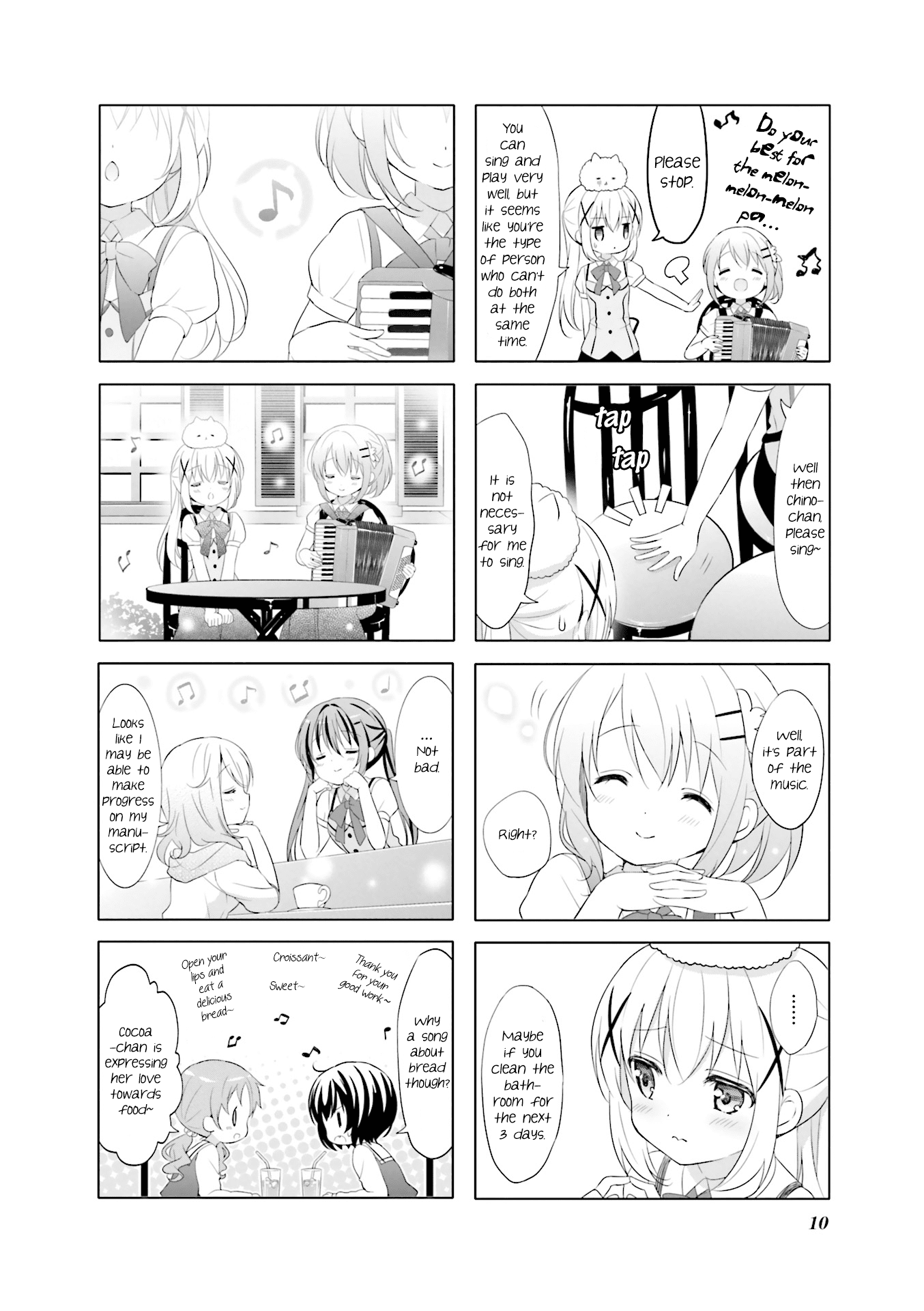 Gochuumon wa Usagi Desu ka? Chapter 6.1 page 7 - Vol.6 Chapter 1: If I come across a sparkling sign.
