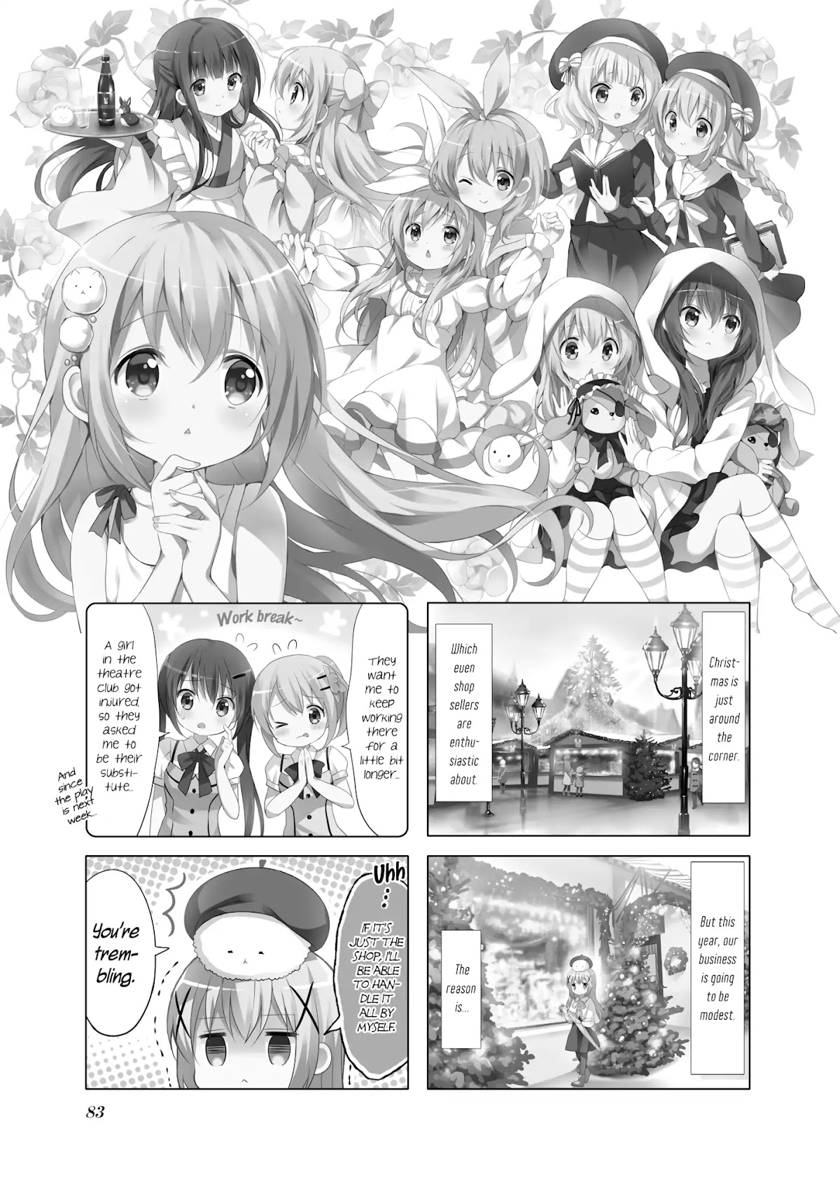 Gochuumon wa Usagi Desu ka? Chapter 6.10 page 1 - Vol.6 Chapter 10