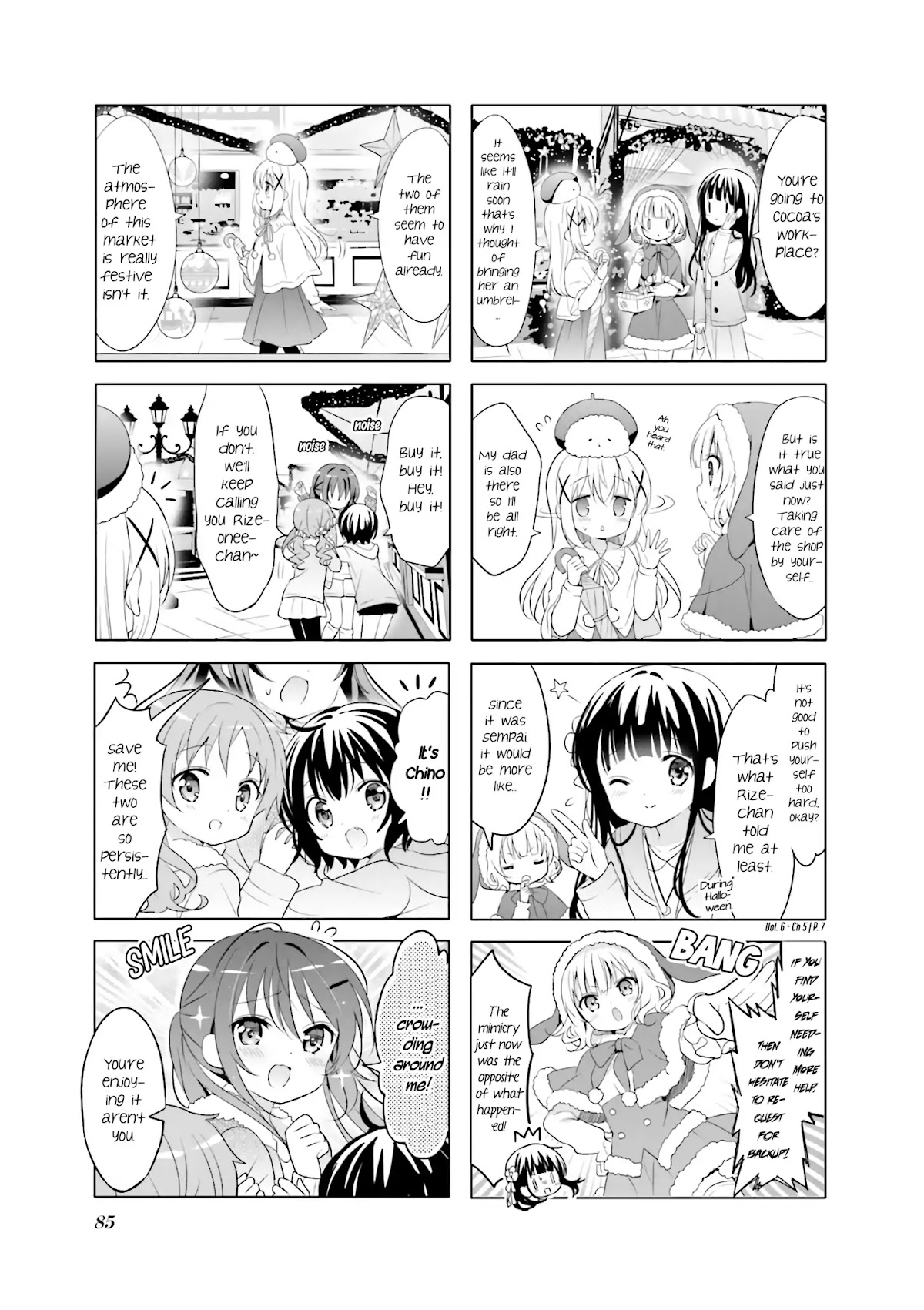 Gochuumon wa Usagi Desu ka? Chapter 6.10 page 3 - Vol.6 Chapter 10