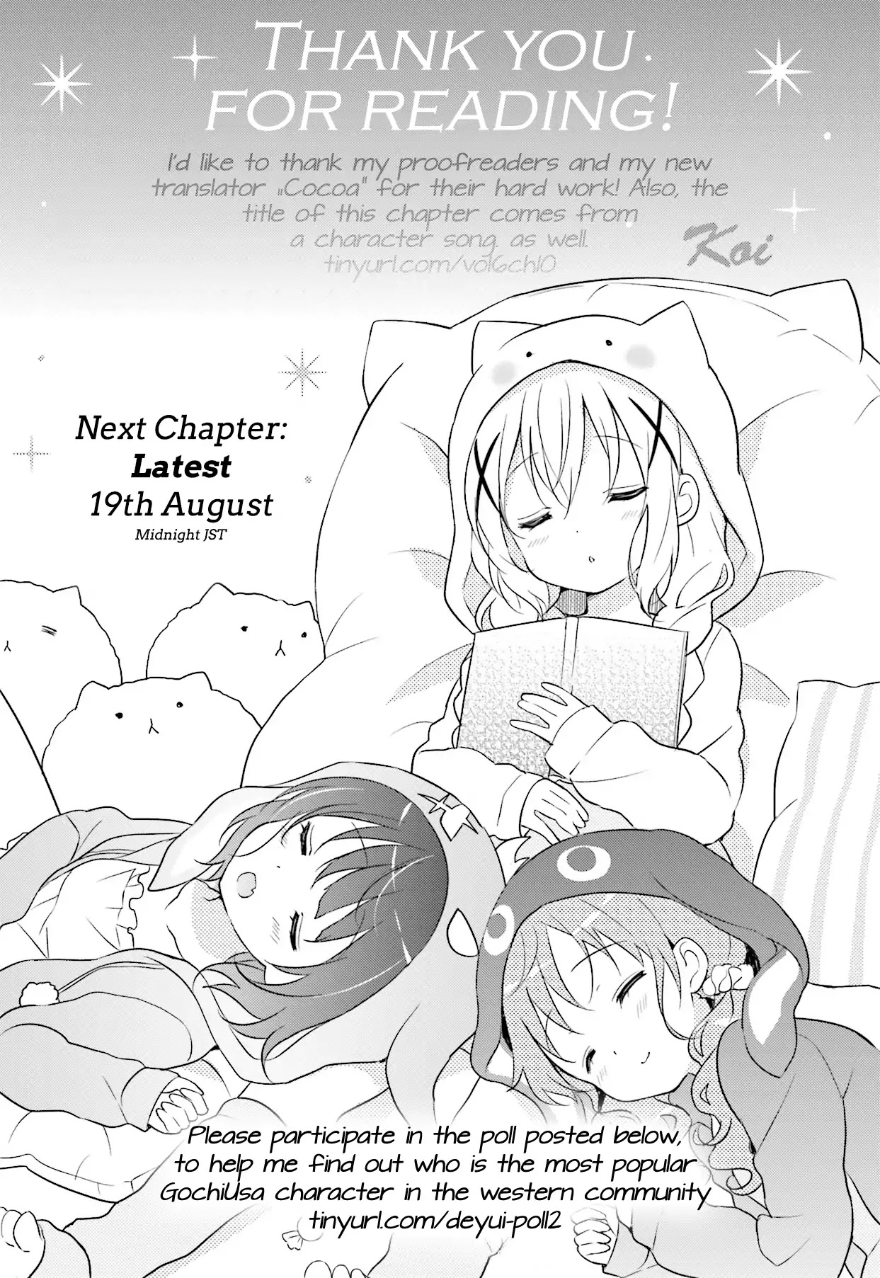 Gochuumon wa Usagi Desu ka? Chapter 6.10 page 9 - Vol.6 Chapter 10