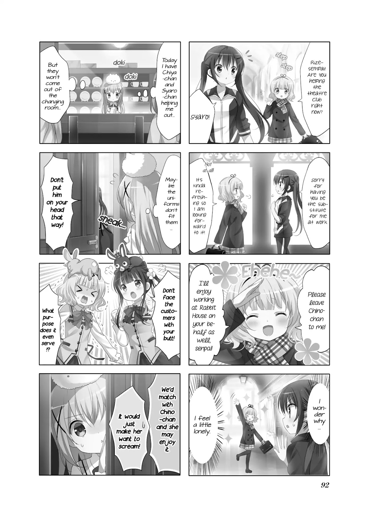 Gochuumon wa Usagi Desu ka? Chapter 6.11 page 2 - Vol.6 Chapter 11