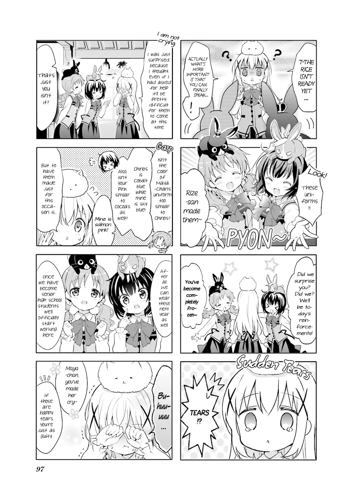 Gochuumon wa Usagi Desu ka? Chapter 6.11 page 7 - Vol.6 Chapter 11