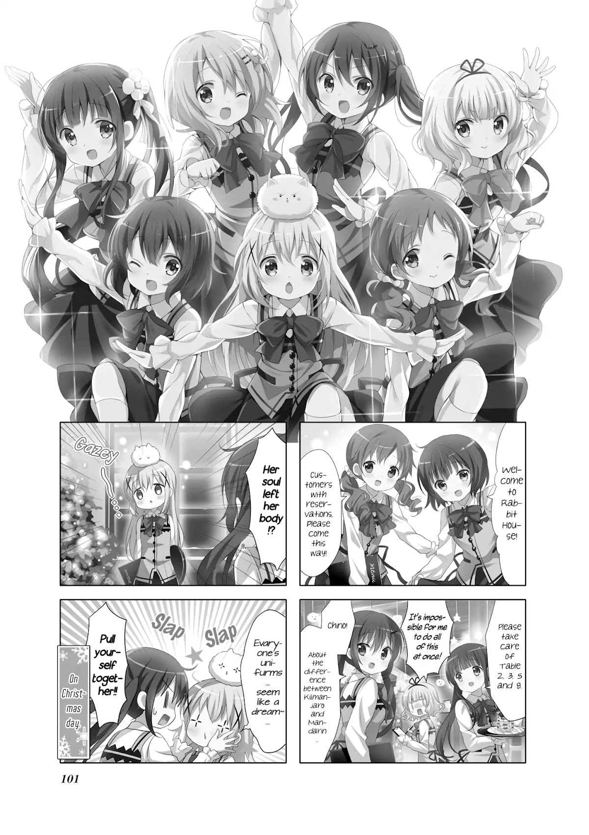 Gochuumon wa Usagi Desu ka? Chapter 6.12 page 1 - Vol.6 Chapter 12