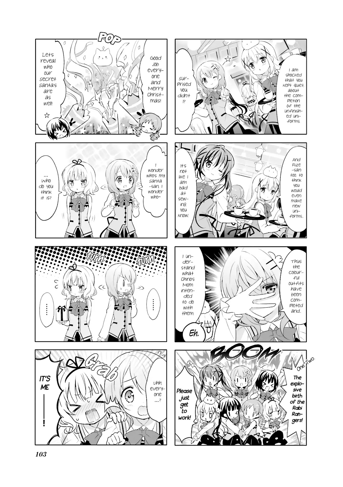 Gochuumon wa Usagi Desu ka? Chapter 6.12 page 3 - Vol.6 Chapter 12