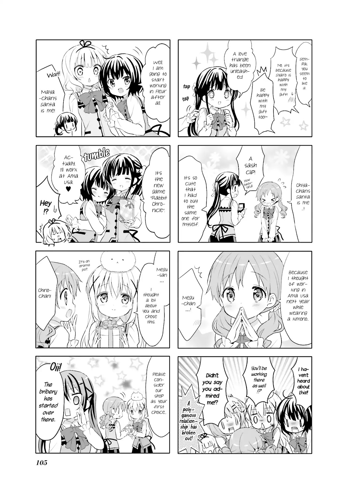 Gochuumon wa Usagi Desu ka? Chapter 6.12 page 5 - Vol.6 Chapter 12
