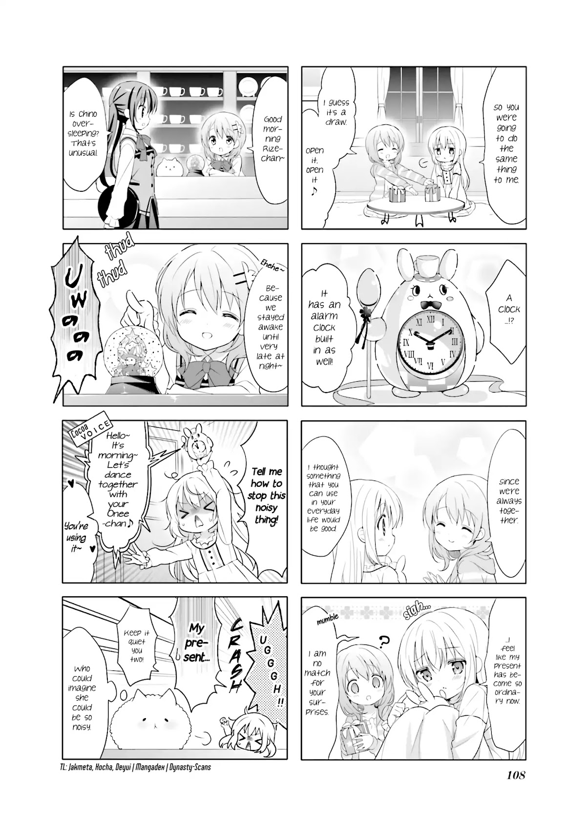Gochuumon wa Usagi Desu ka? Chapter 6.12 page 8 - Vol.6 Chapter 12
