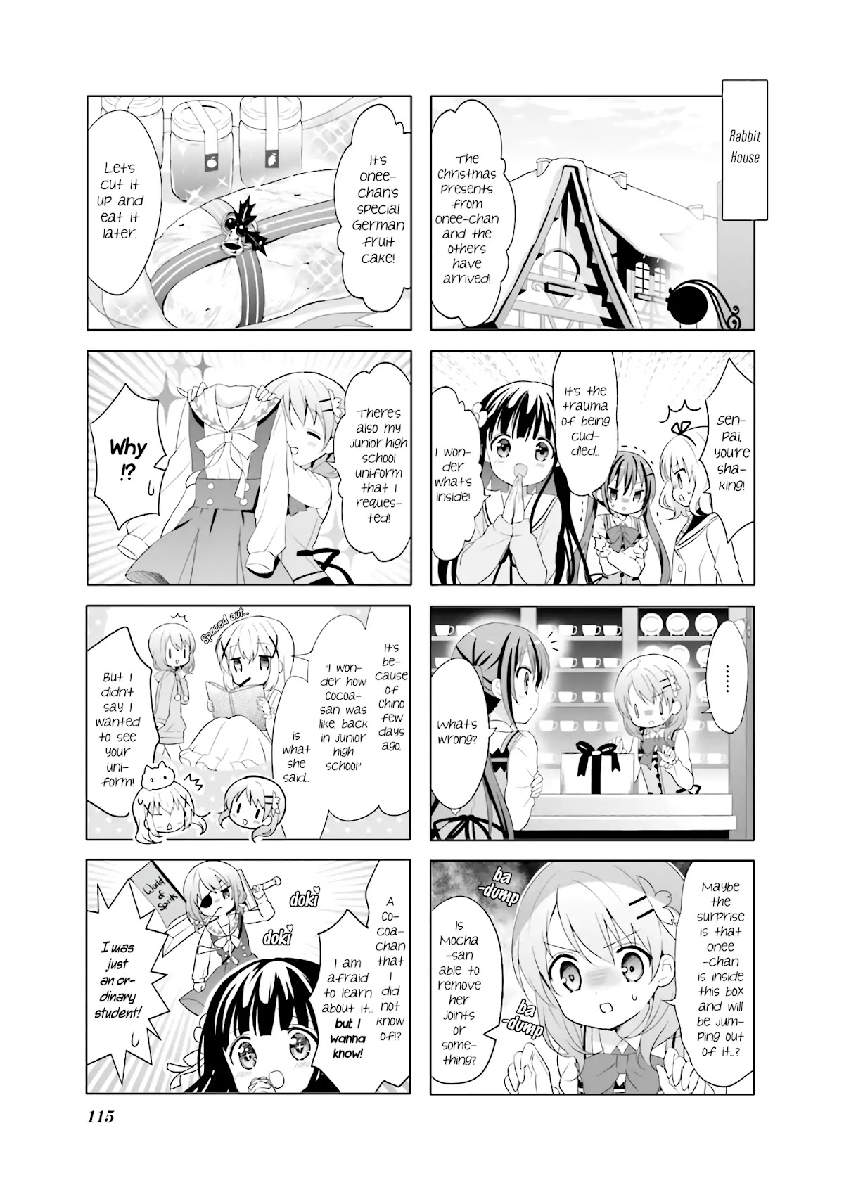 Gochuumon wa Usagi Desu ka? Chapter 6.13 page 5 - Vol.6 Chapter 13