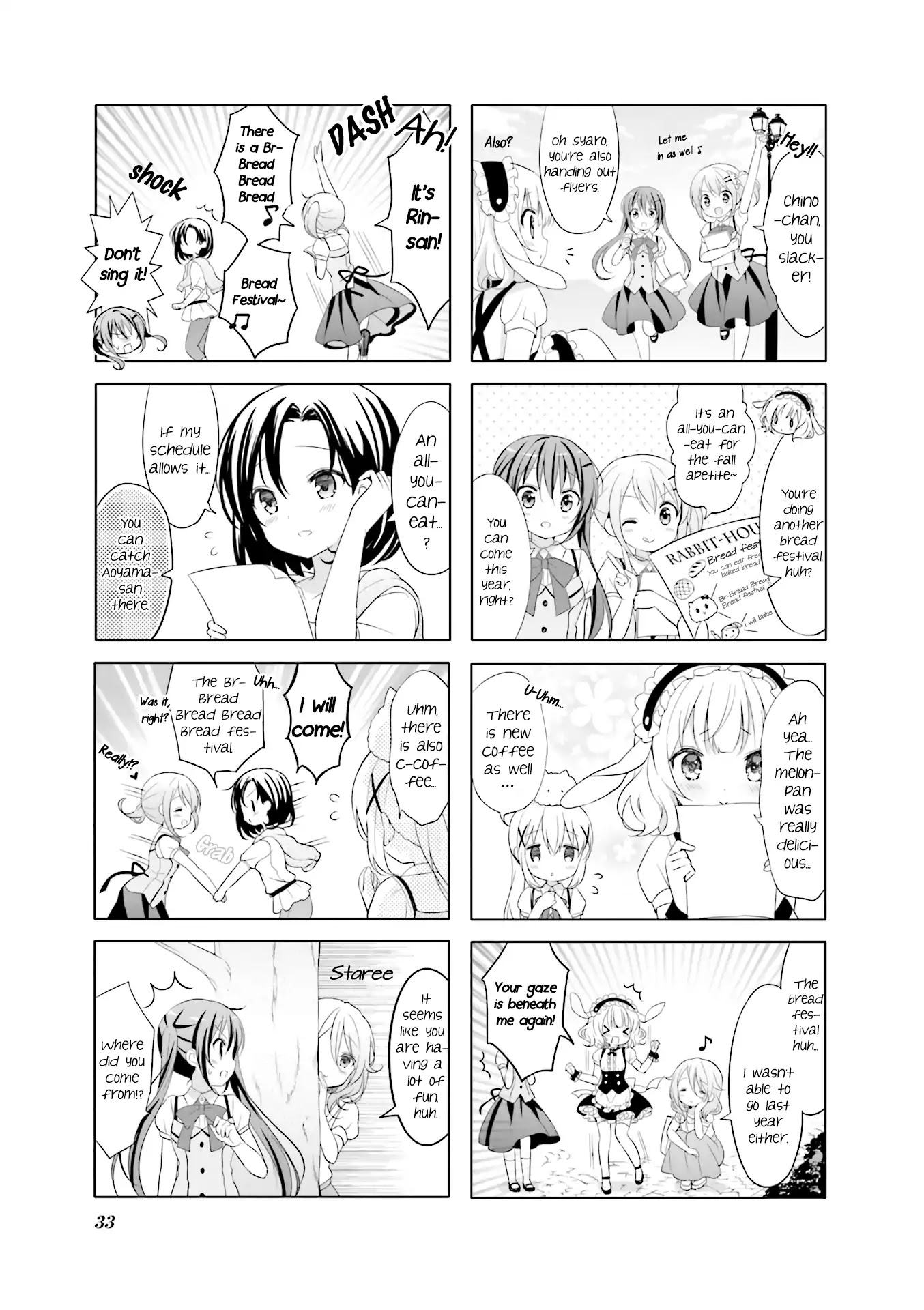 Gochuumon wa Usagi Desu ka? Chapter 6.4 page 3 - Vol.6 Chapter 4