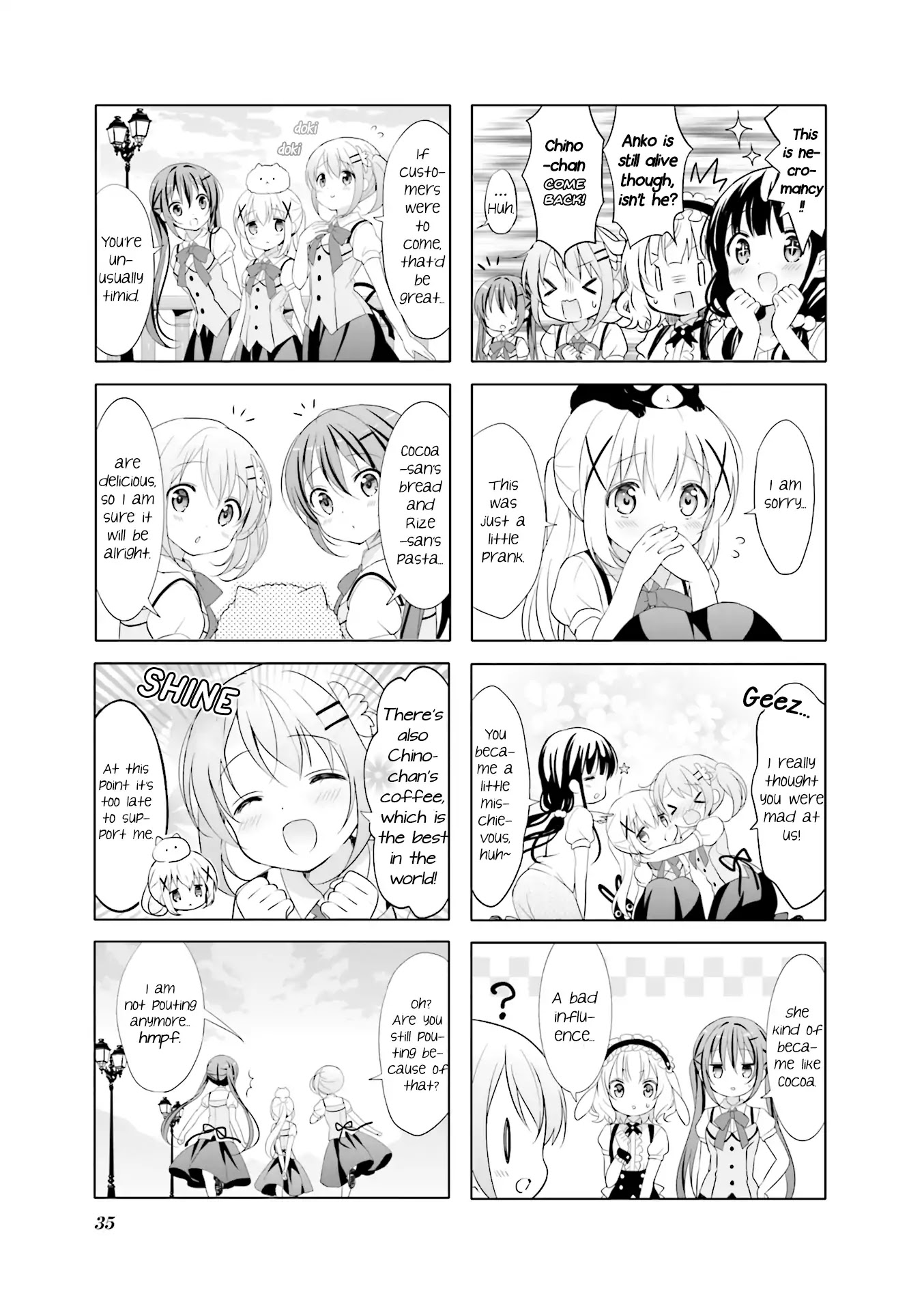Gochuumon wa Usagi Desu ka? Chapter 6.4 page 5 - Vol.6 Chapter 4