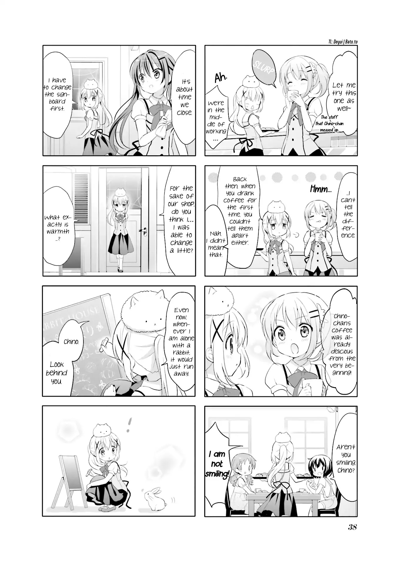 Gochuumon wa Usagi Desu ka? Chapter 6.4 page 8 - Vol.6 Chapter 4