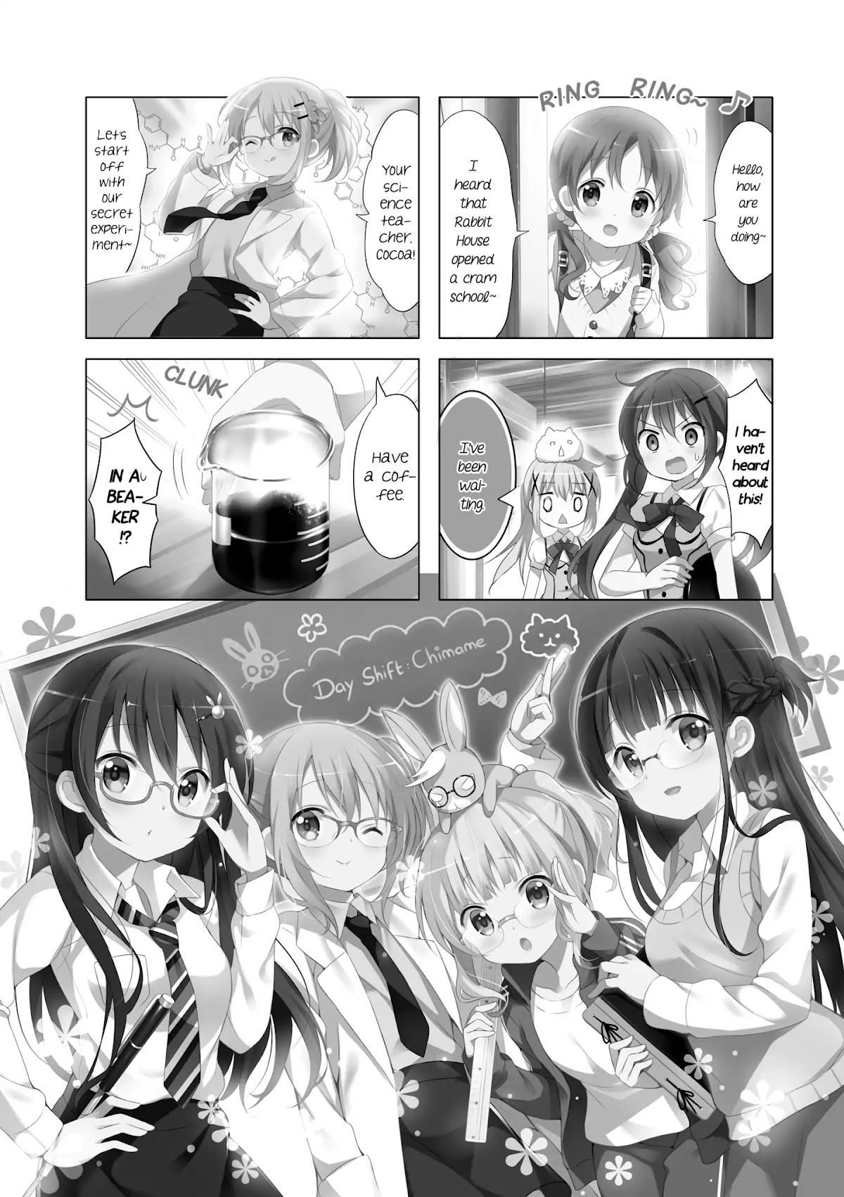 Gochuumon wa Usagi Desu ka? Chapter 6.7 page 1 - Vol.6 Chapter 7