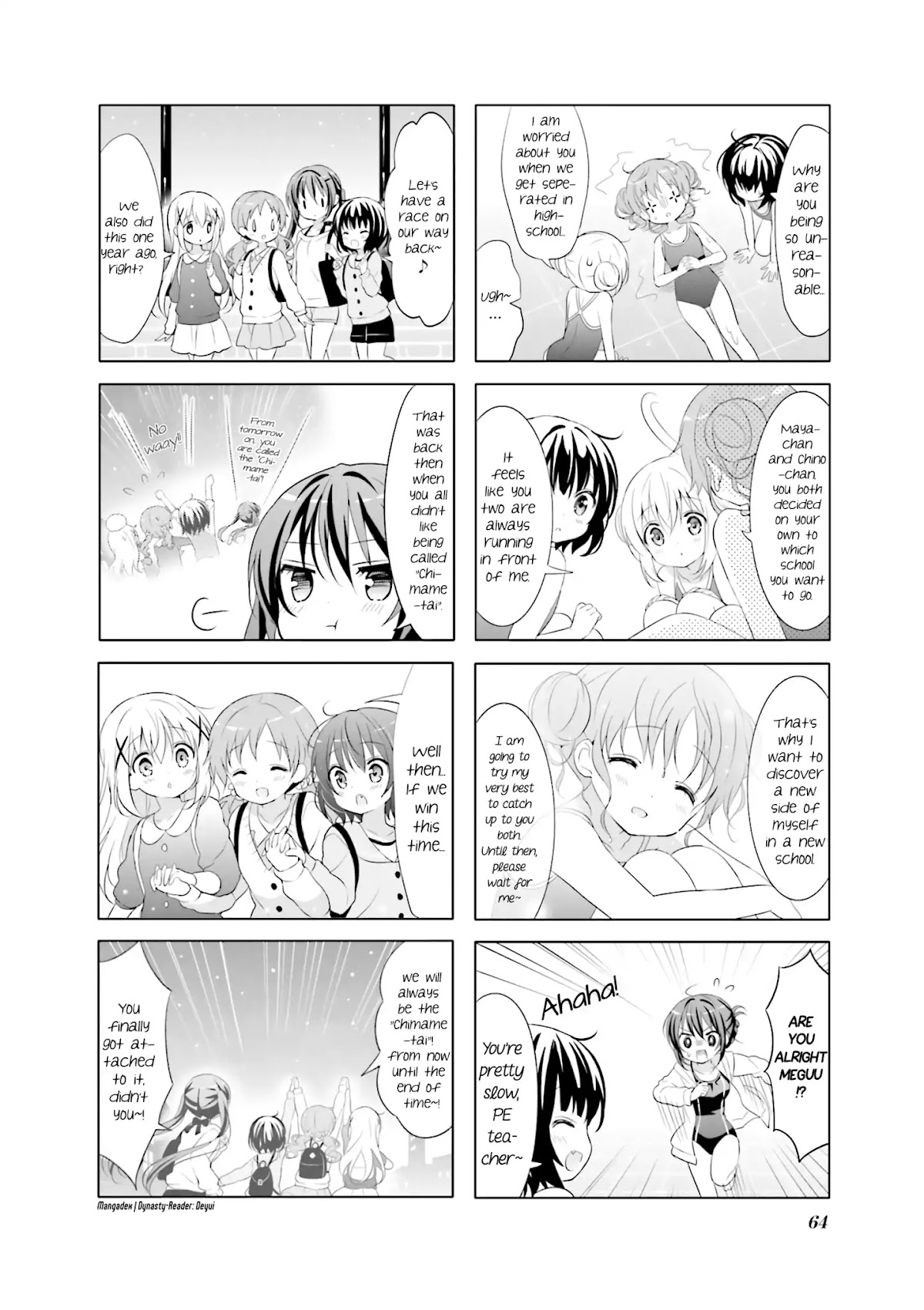 Gochuumon wa Usagi Desu ka? Chapter 6.7 page 8 - Vol.6 Chapter 7