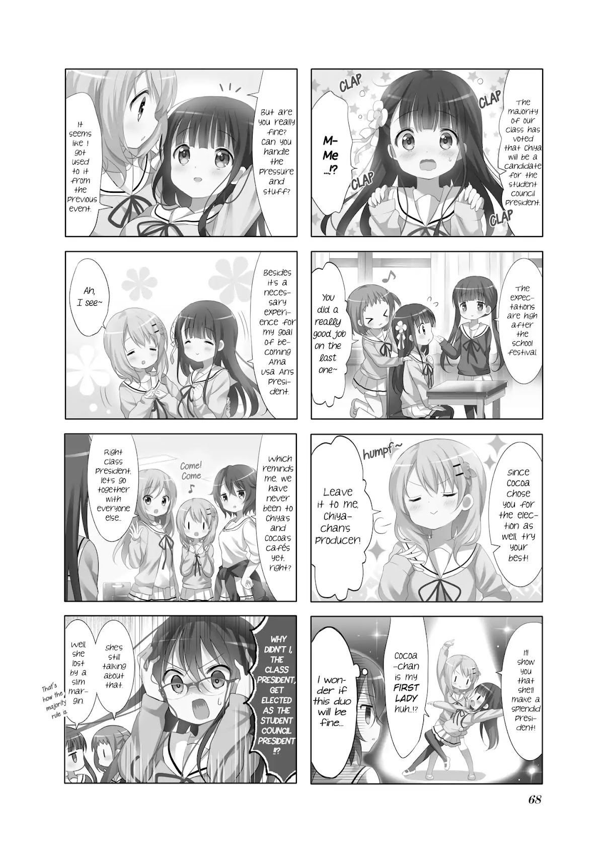 Gochuumon wa Usagi Desu ka? Chapter 6.8 page 2 - Vol.6 Chapter 8