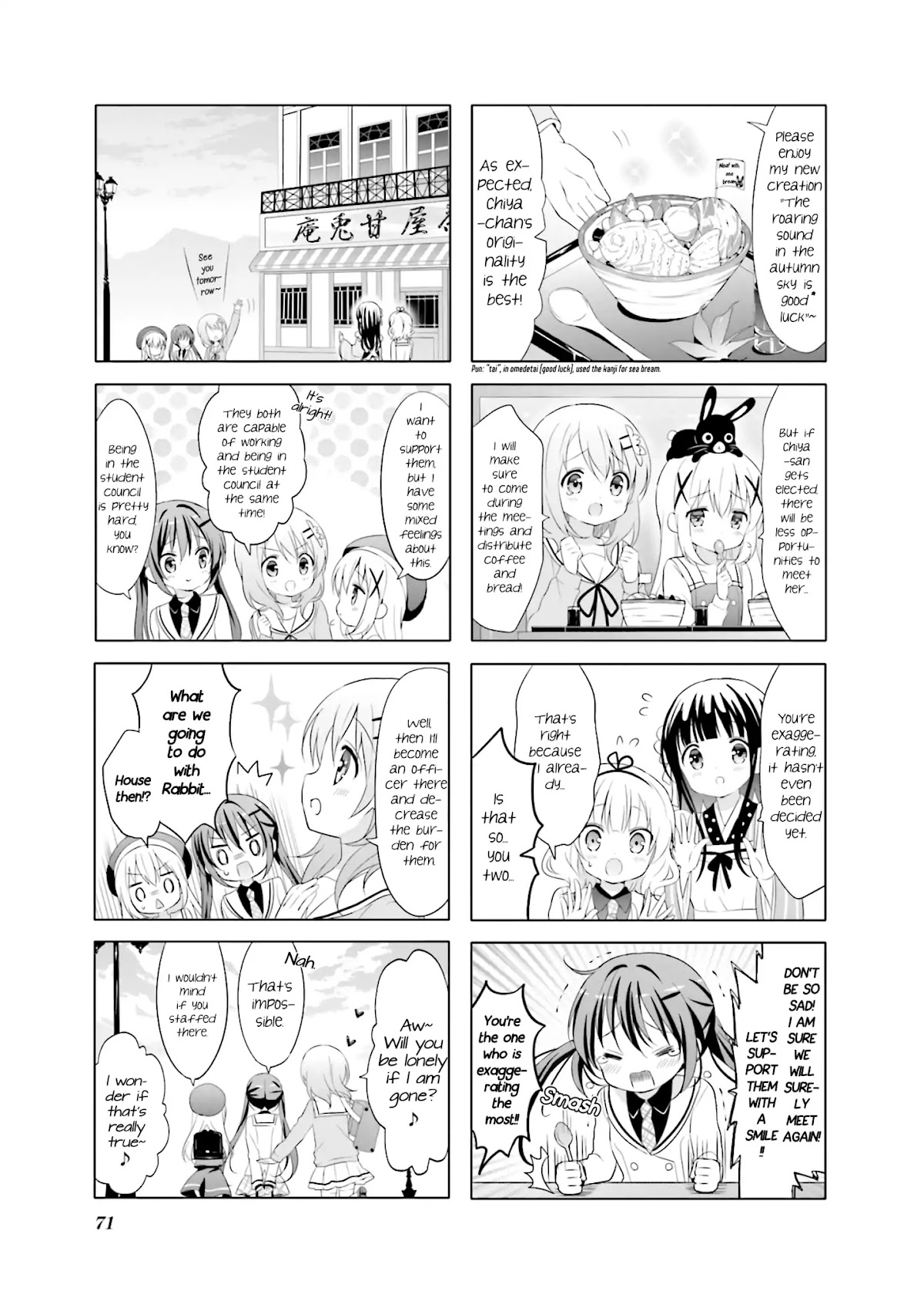 Gochuumon wa Usagi Desu ka? Chapter 6.8 page 5 - Vol.6 Chapter 8