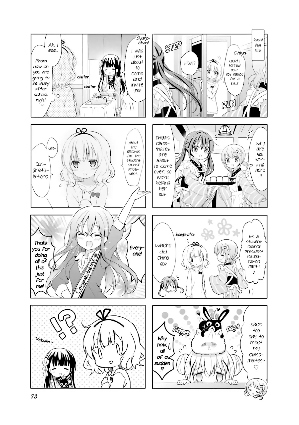 Gochuumon wa Usagi Desu ka? Chapter 6.8 page 7 - Vol.6 Chapter 8