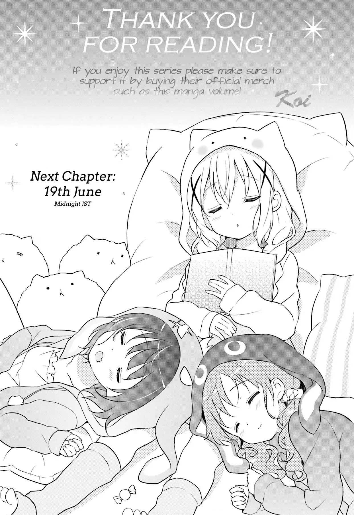 Gochuumon wa Usagi Desu ka? Chapter 6.8 page 9 - Vol.6 Chapter 8
