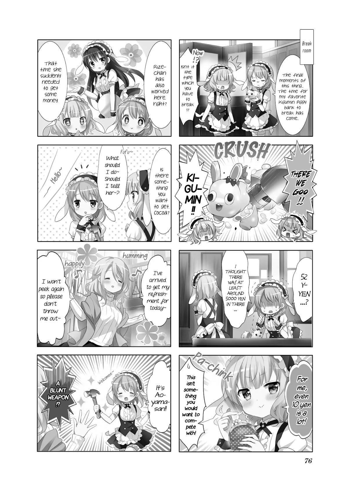Gochuumon wa Usagi Desu ka? Chapter 6.9 page 2 - Vol.6 Chapter 9