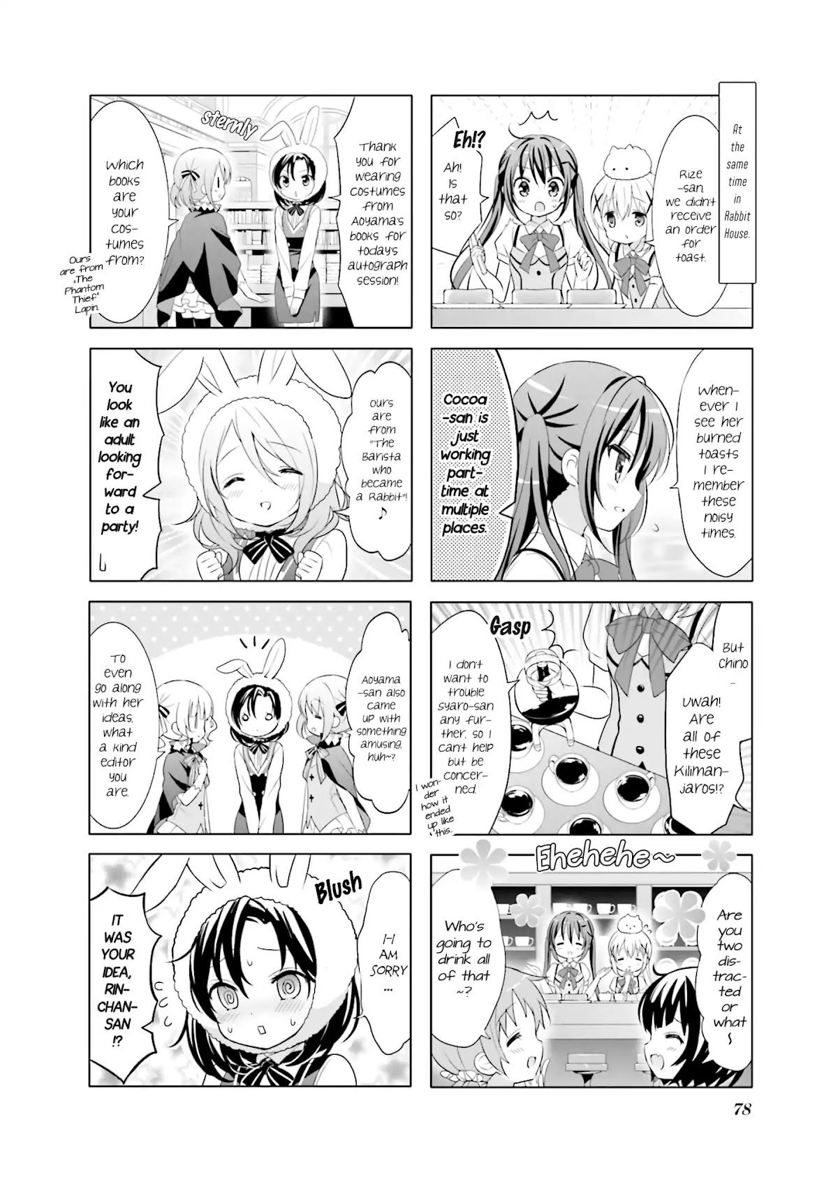 Gochuumon wa Usagi Desu ka? Chapter 6.9 page 4 - Vol.6 Chapter 9