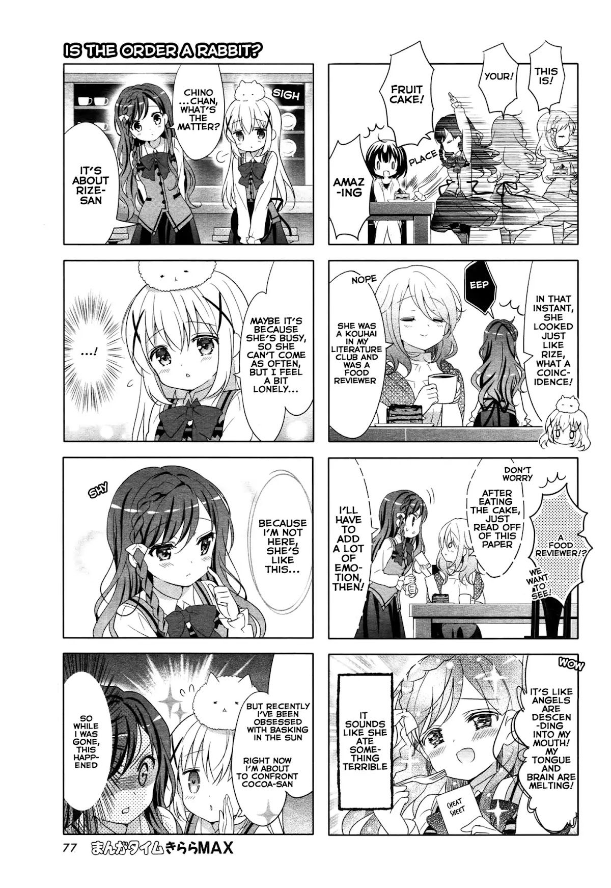Gochuumon wa Usagi Desu ka? Chapter 7.1 page 6 - Vol.7 Chapter 1