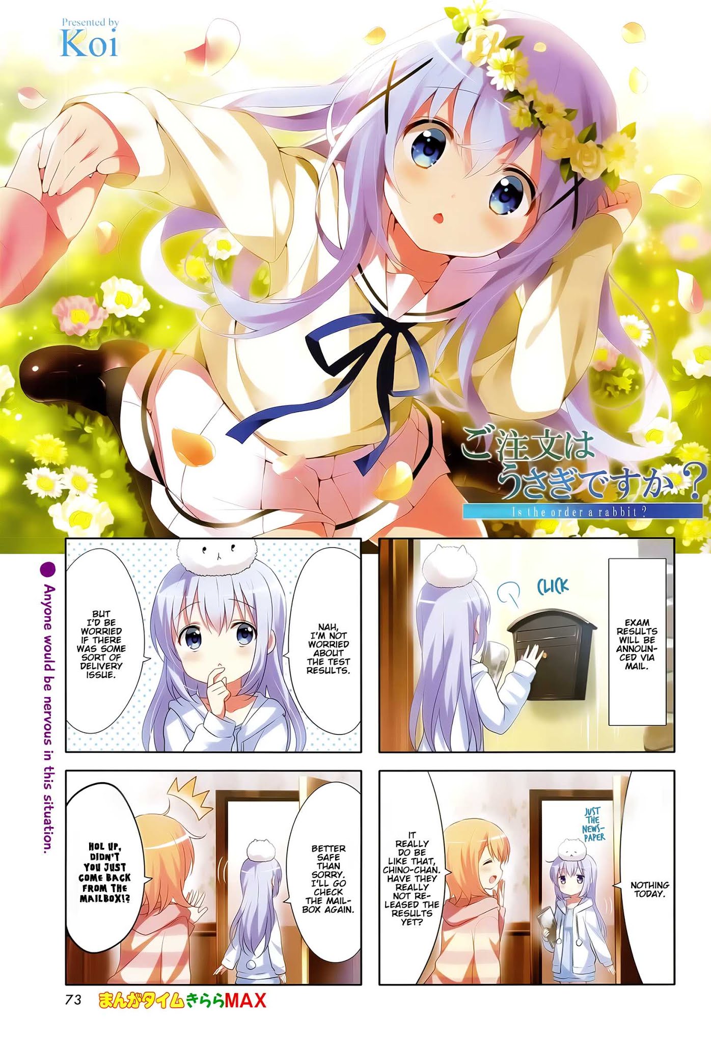 Gochuumon wa Usagi Desu ka? Chapter 7.10 page 2 - Vol. 7 Chapter 10