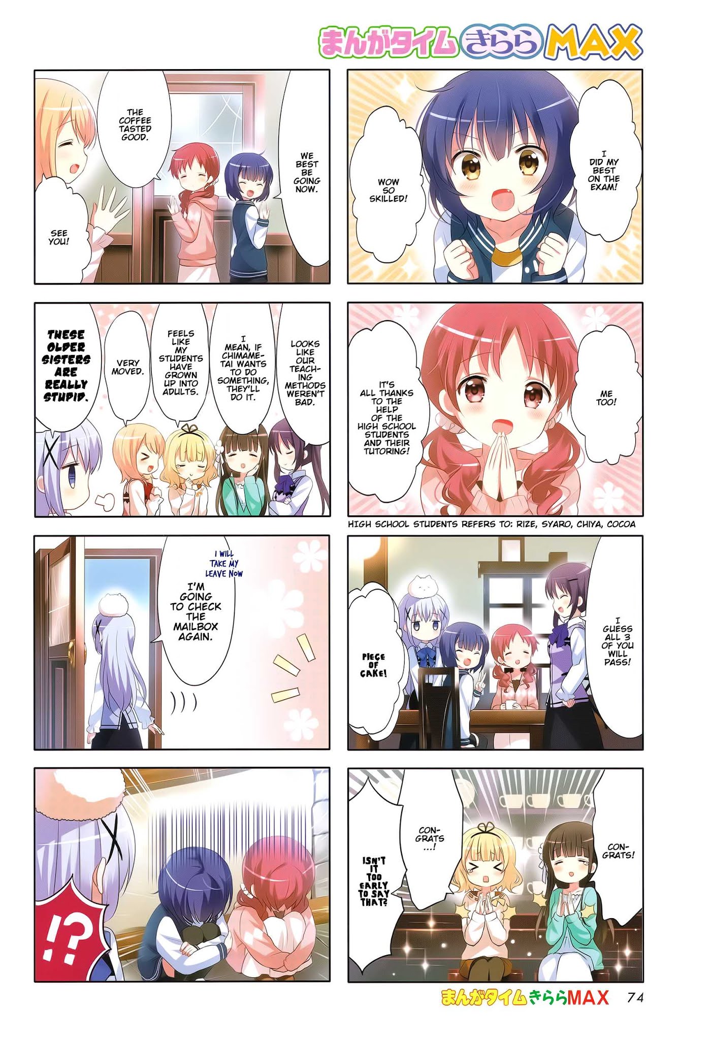 Gochuumon wa Usagi Desu ka? Chapter 7.10 page 3 - Vol. 7 Chapter 10