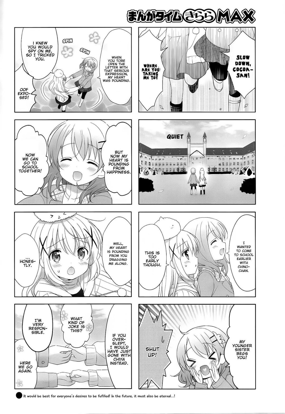 Gochuumon wa Usagi Desu ka? Chapter 7.10 page 9 - Vol. 7 Chapter 10