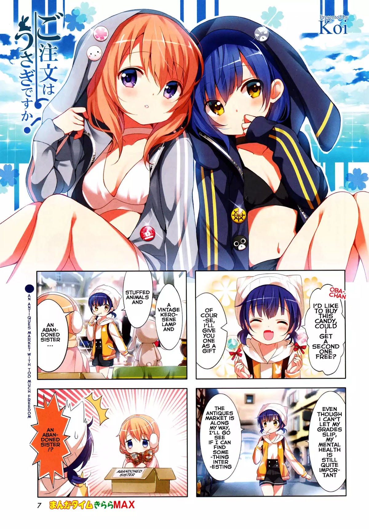 Gochuumon wa Usagi Desu ka? Chapter 7.2 page 2 - Vol.7 Chapter 2