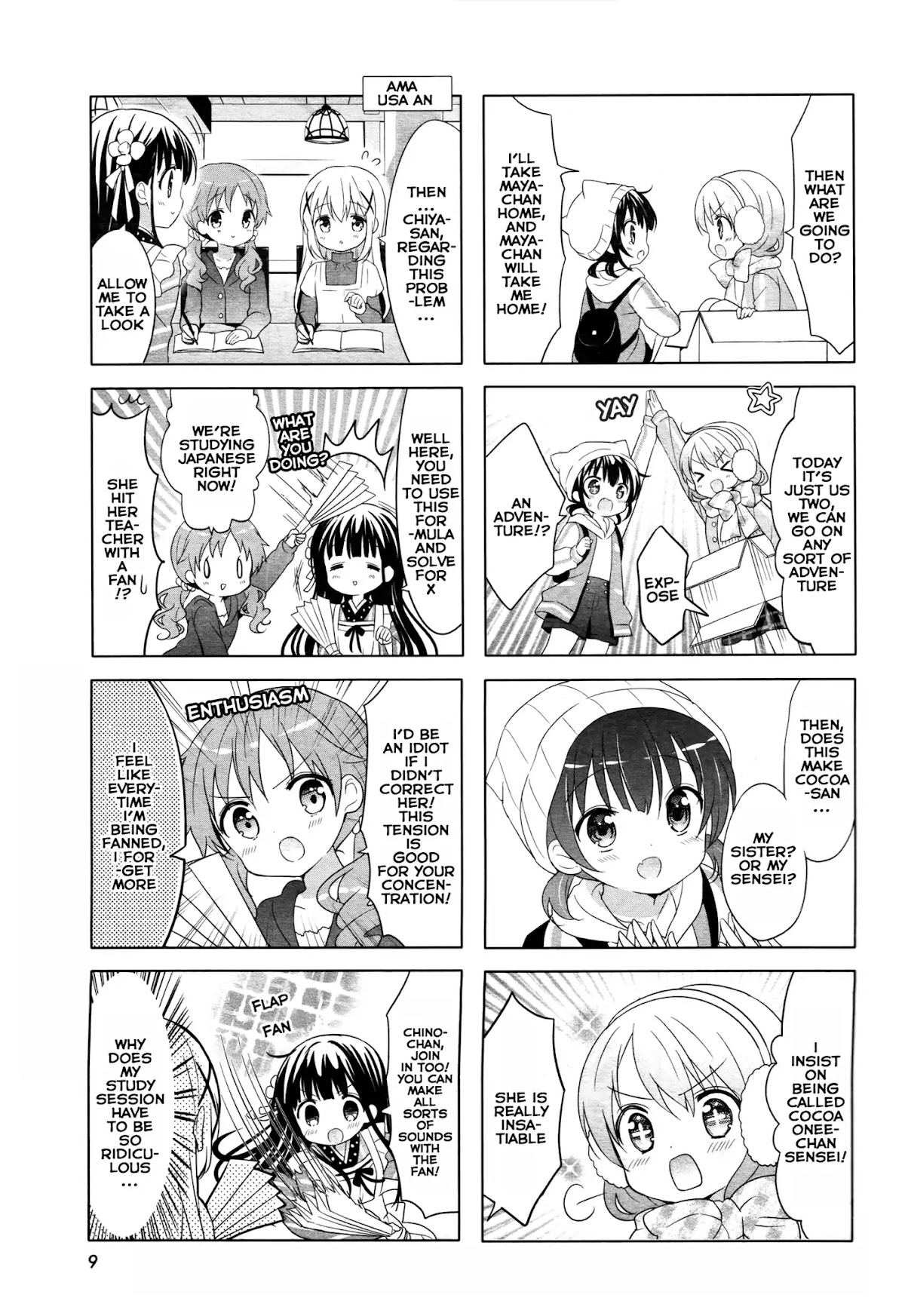 Gochuumon wa Usagi Desu ka? Chapter 7.2 page 4 - Vol.7 Chapter 2