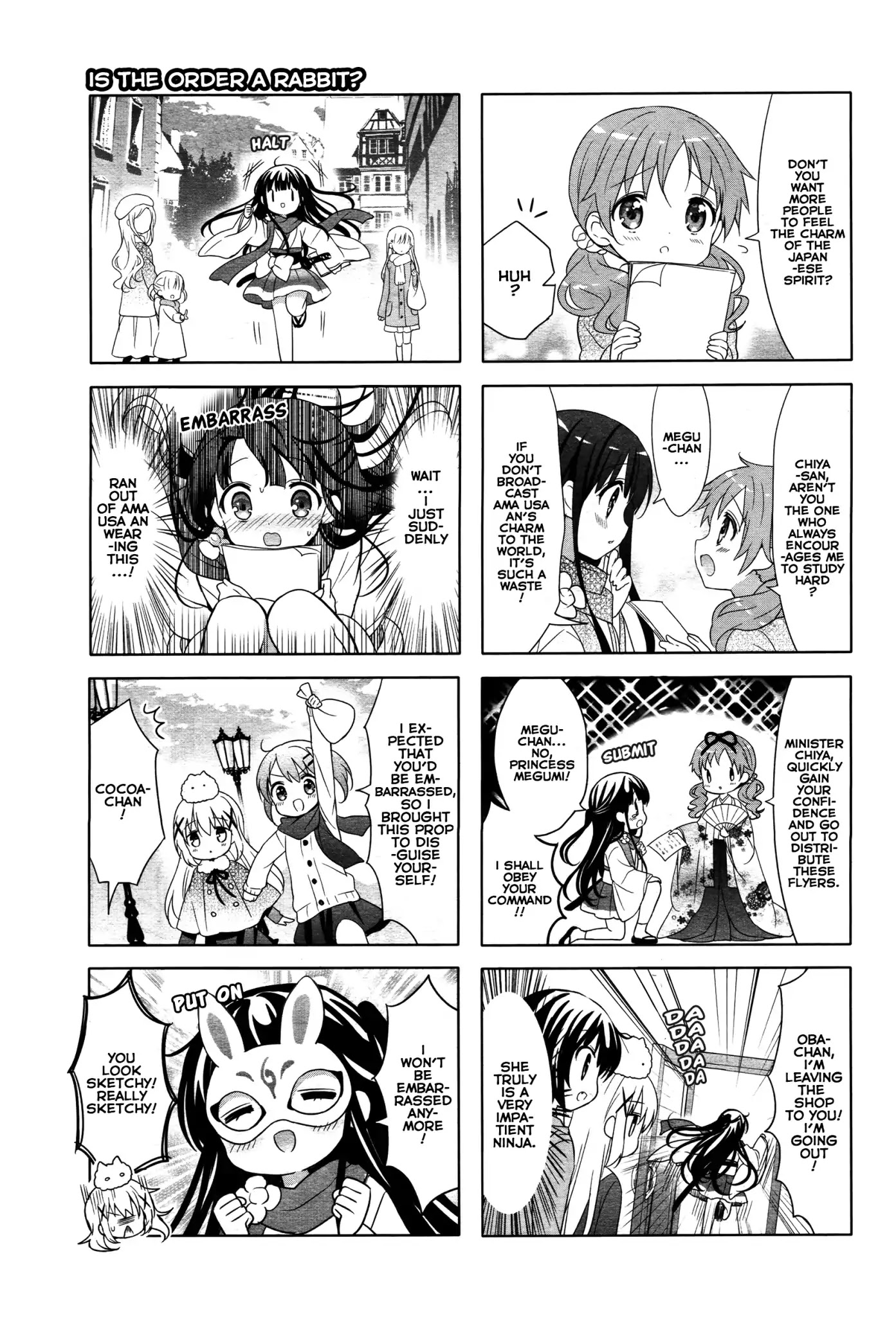 Gochuumon wa Usagi Desu ka? Chapter 7.3 page 4 - Vol.7 Chapter 3