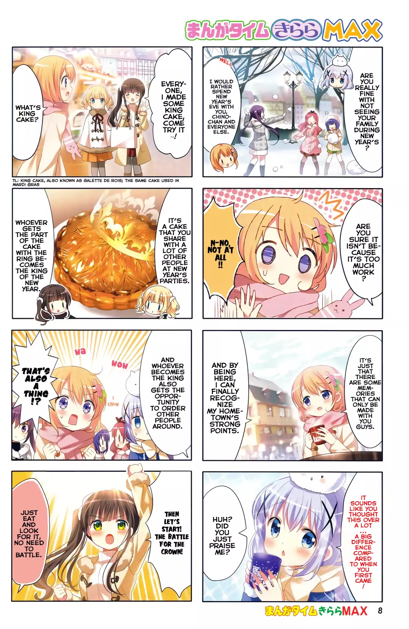 Gochuumon wa Usagi Desu ka? Chapter 7.4 page 3 - Vol.7 Chapter 4
