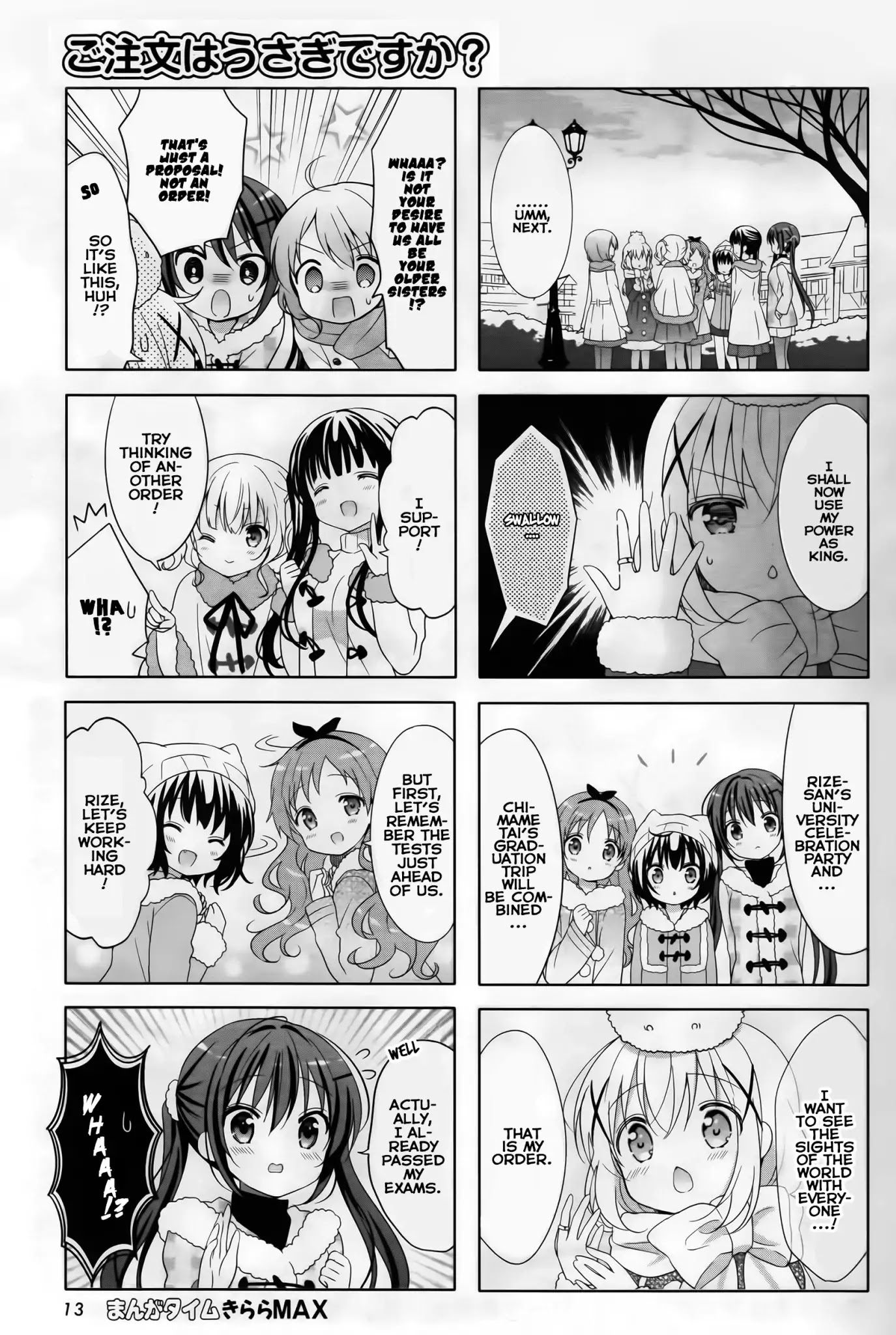 Gochuumon wa Usagi Desu ka? Chapter 7.4 page 8 - Vol.7 Chapter 4