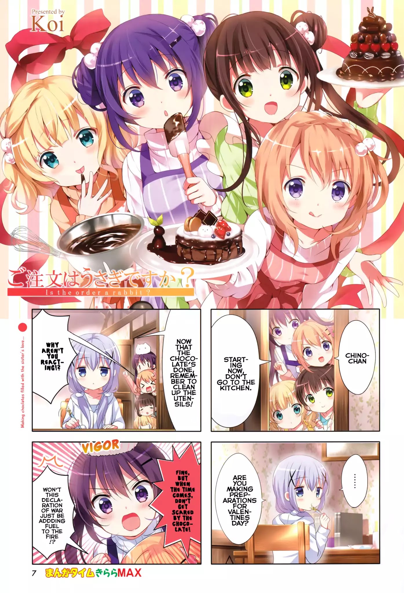 Gochuumon wa Usagi Desu ka? Chapter 7.8 page 2 - Vol. 7 Chapter 8