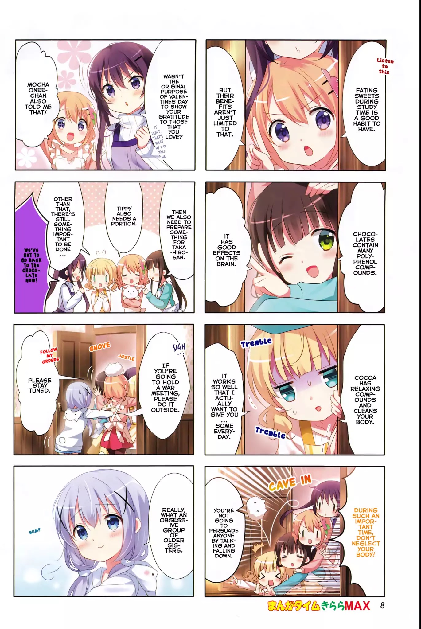 Gochuumon wa Usagi Desu ka? Chapter 7.8 page 3 - Vol. 7 Chapter 8