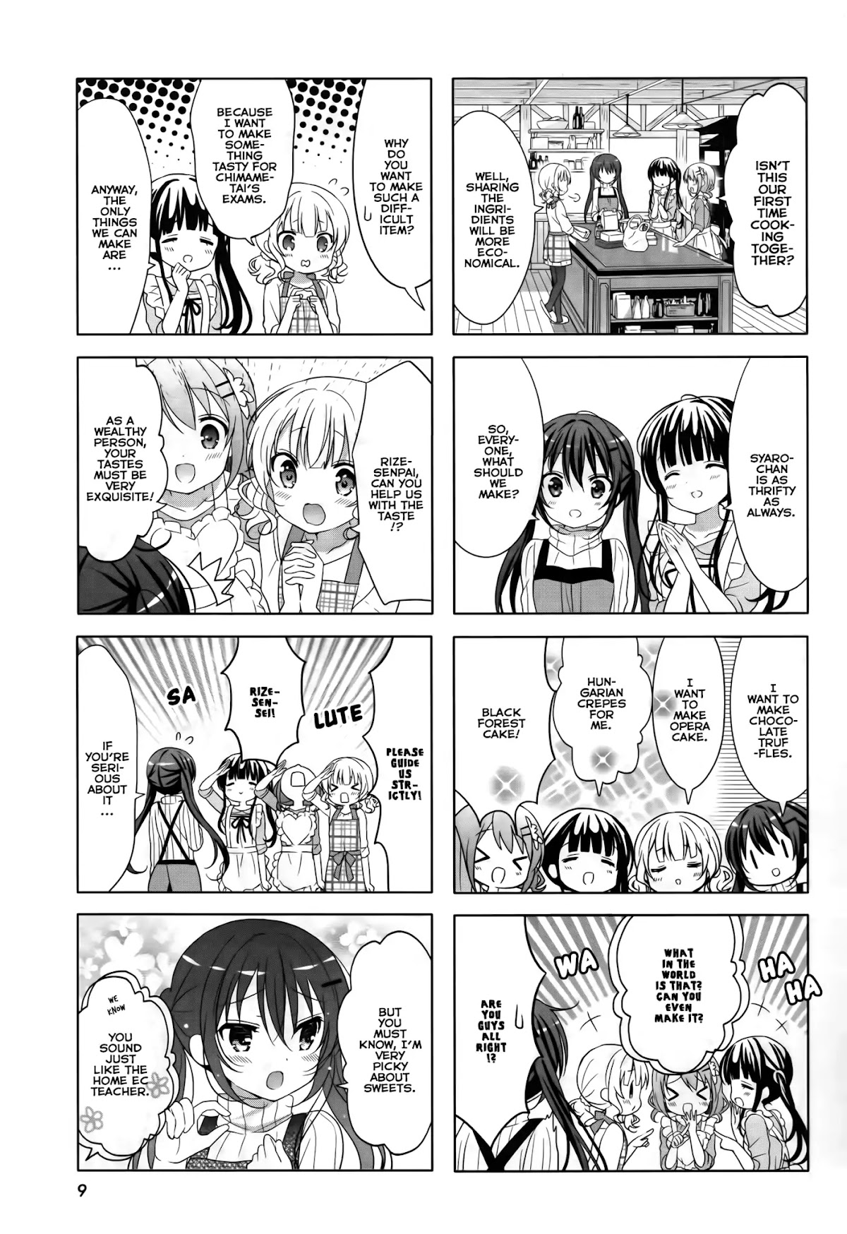 Gochuumon wa Usagi Desu ka? Chapter 7.8 page 4 - Vol. 7 Chapter 8