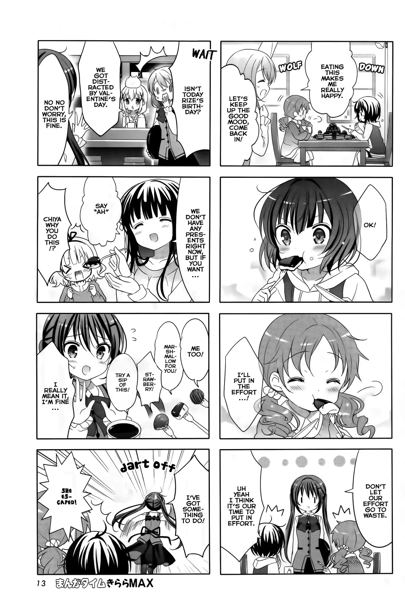Gochuumon wa Usagi Desu ka? Chapter 7.8 page 8 - Vol. 7 Chapter 8