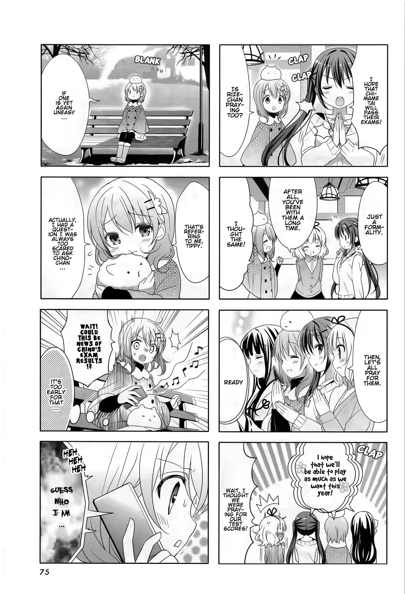 Gochuumon wa Usagi Desu ka? Chapter 7.9 page 4 - Vol. 7 Chapter 9