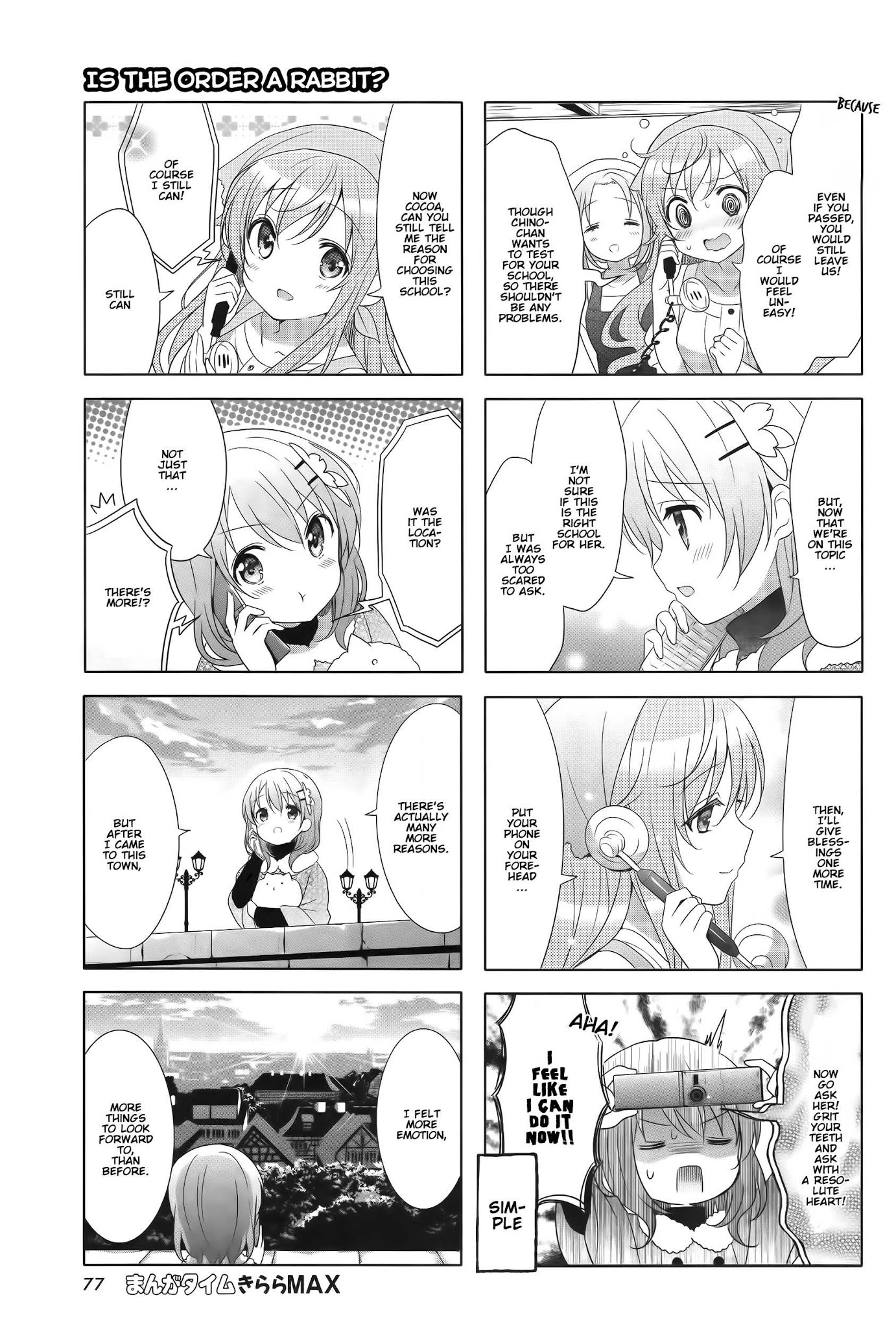 Gochuumon wa Usagi Desu ka? Chapter 7.9 page 6 - Vol. 7 Chapter 9