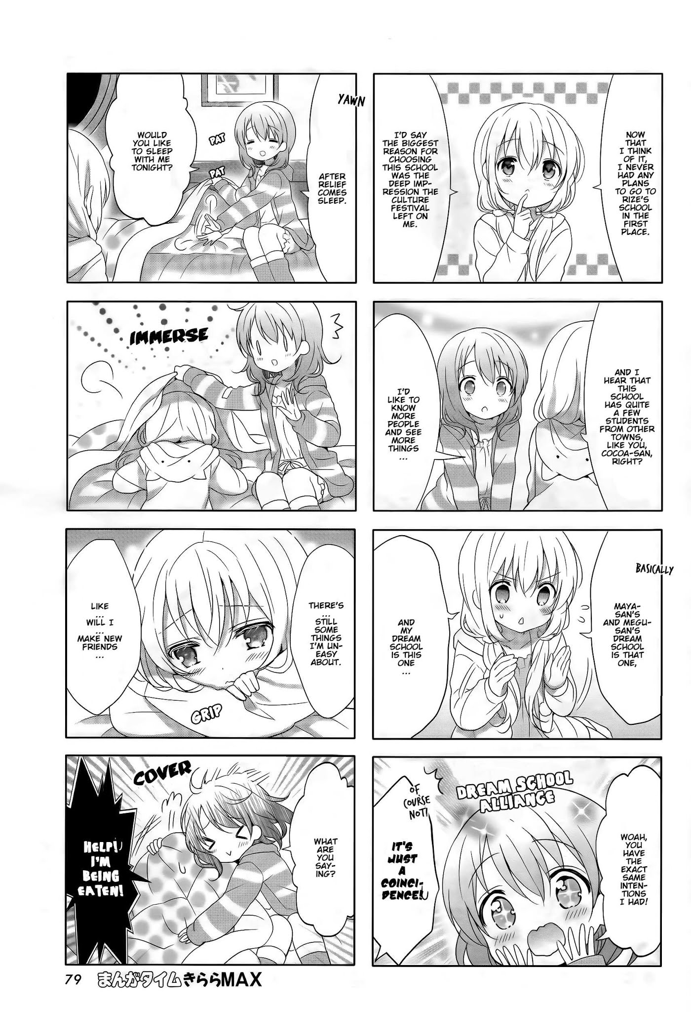 Gochuumon wa Usagi Desu ka? Chapter 7.9 page 8 - Vol. 7 Chapter 9