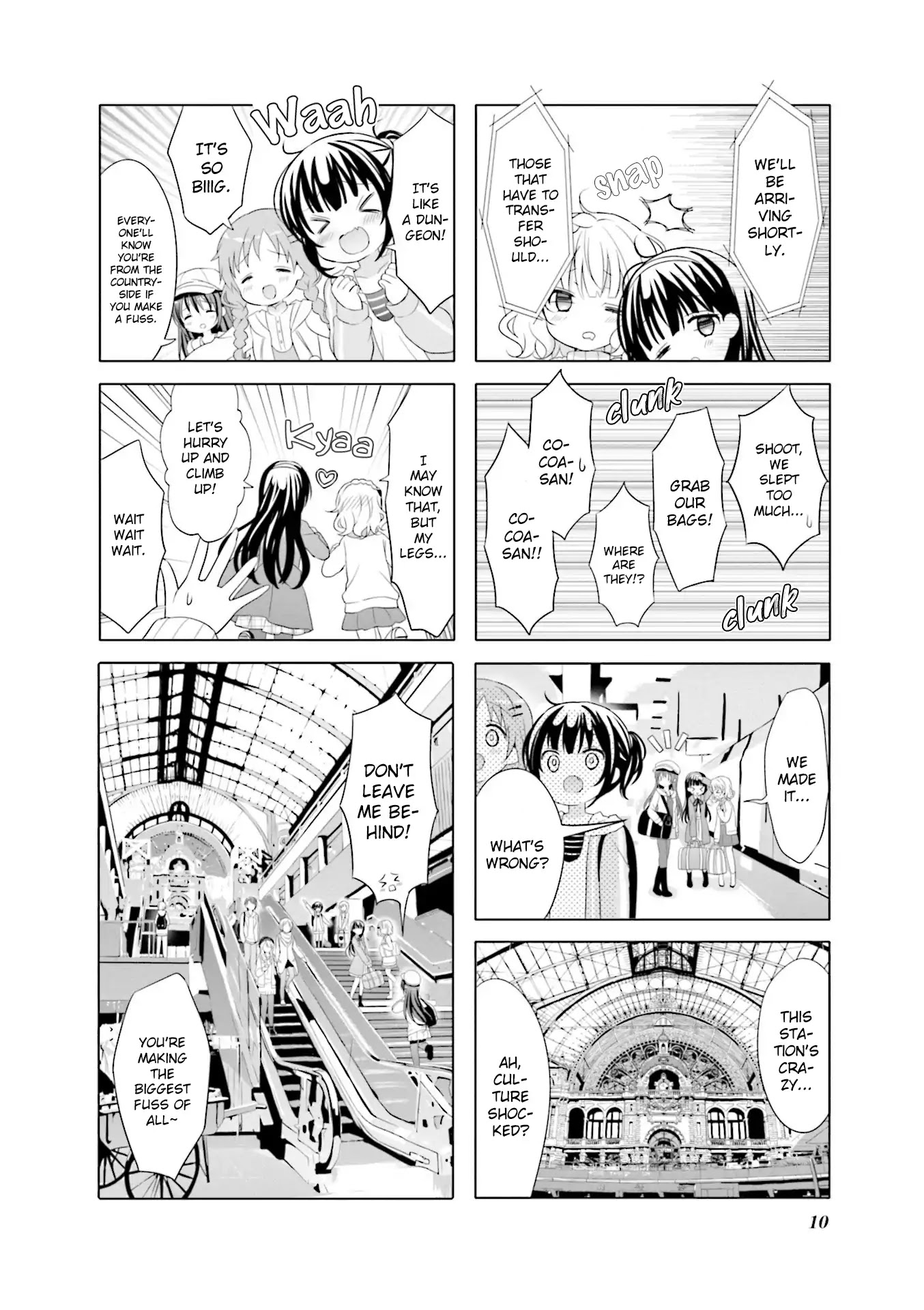 Gochuumon wa Usagi Desu ka? Chapter 8.1 page 10 - Vol.8 Chapter 1