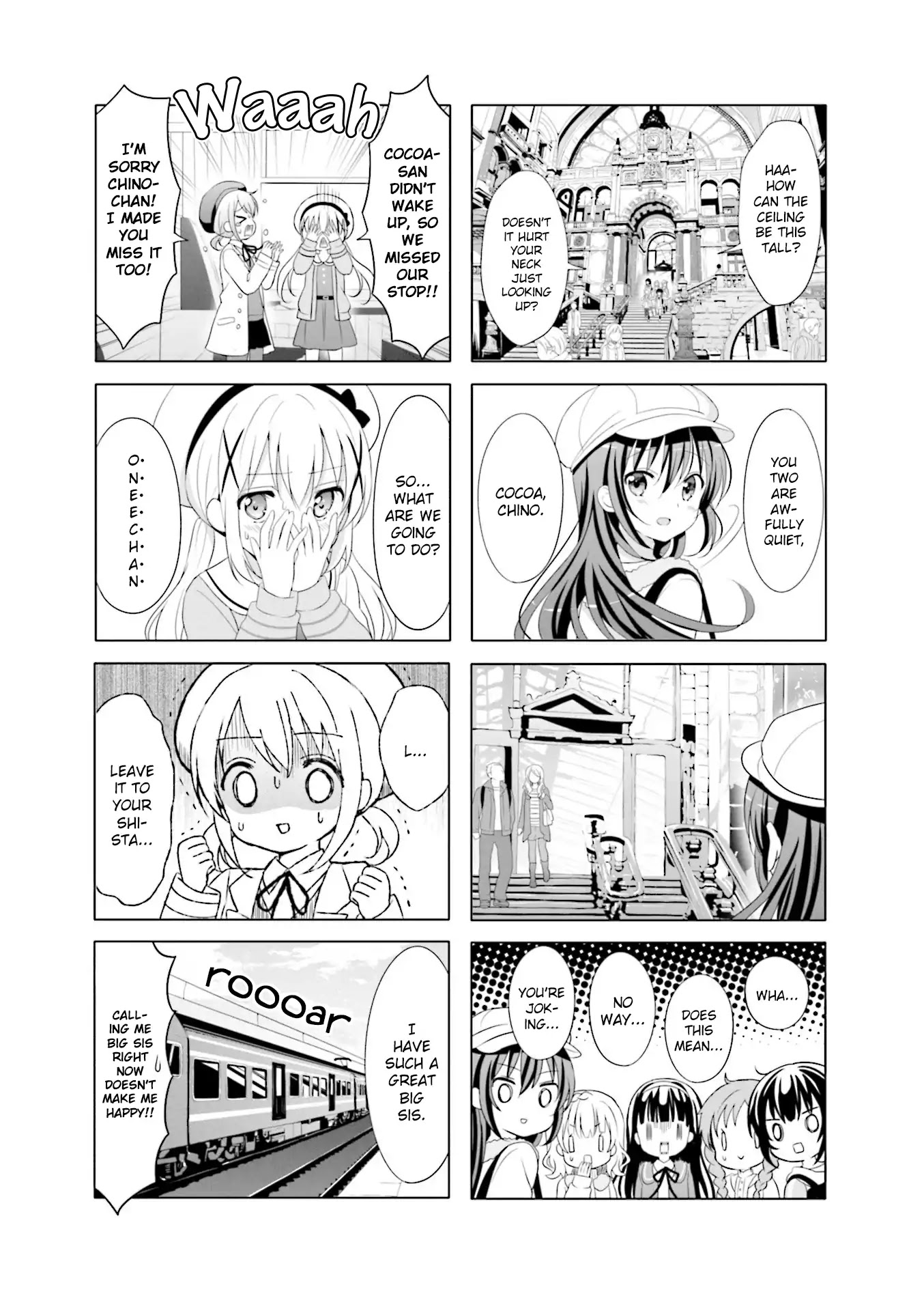 Gochuumon wa Usagi Desu ka? Chapter 8.1 page 11 - Vol.8 Chapter 1