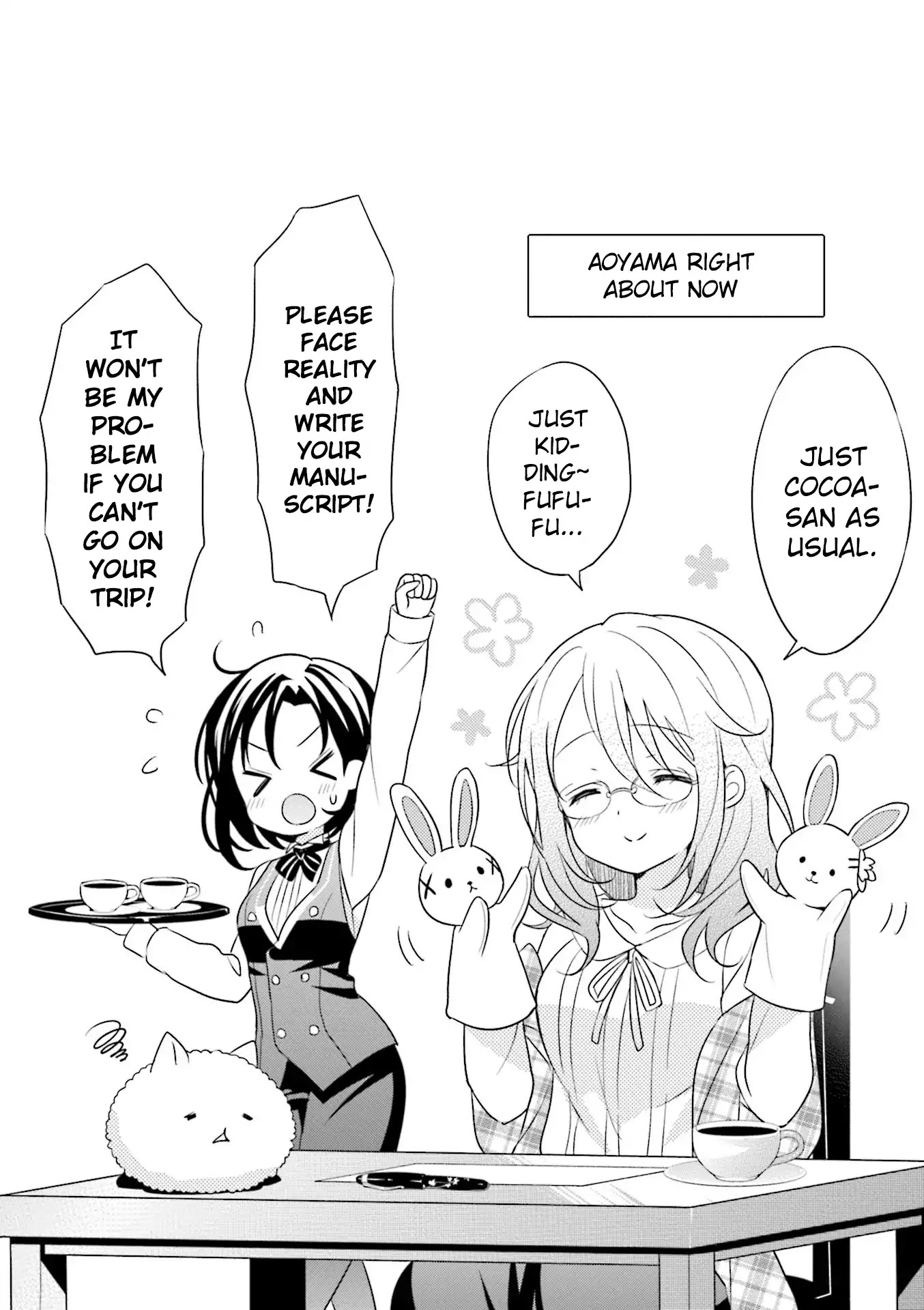 Gochuumon wa Usagi Desu ka? Chapter 8.1 page 12 - Vol.8 Chapter 1