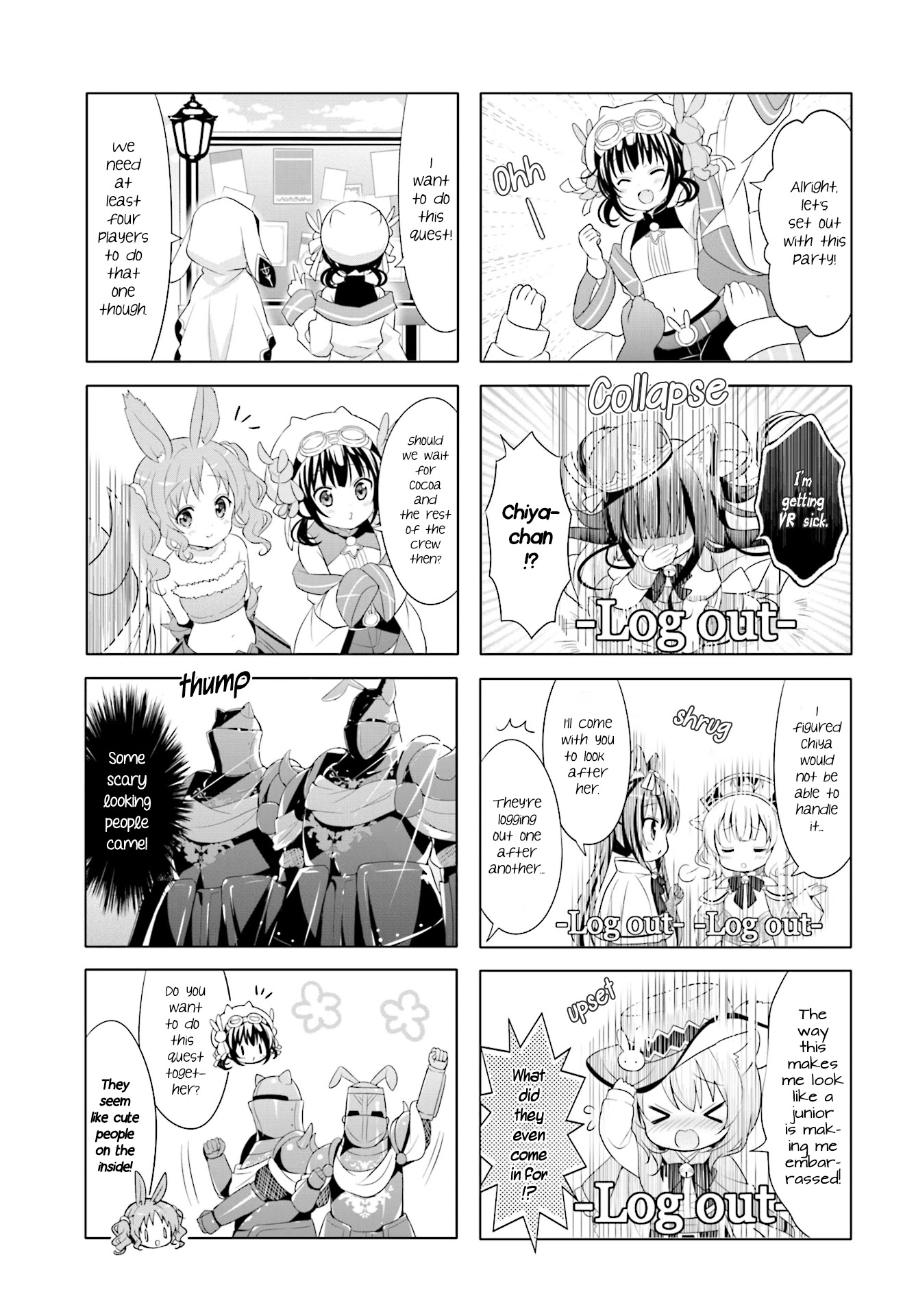 Gochuumon wa Usagi Desu ka? Chapter 8.11 page 3 - Vol.8 Chapter 11: Chimame Chronicle