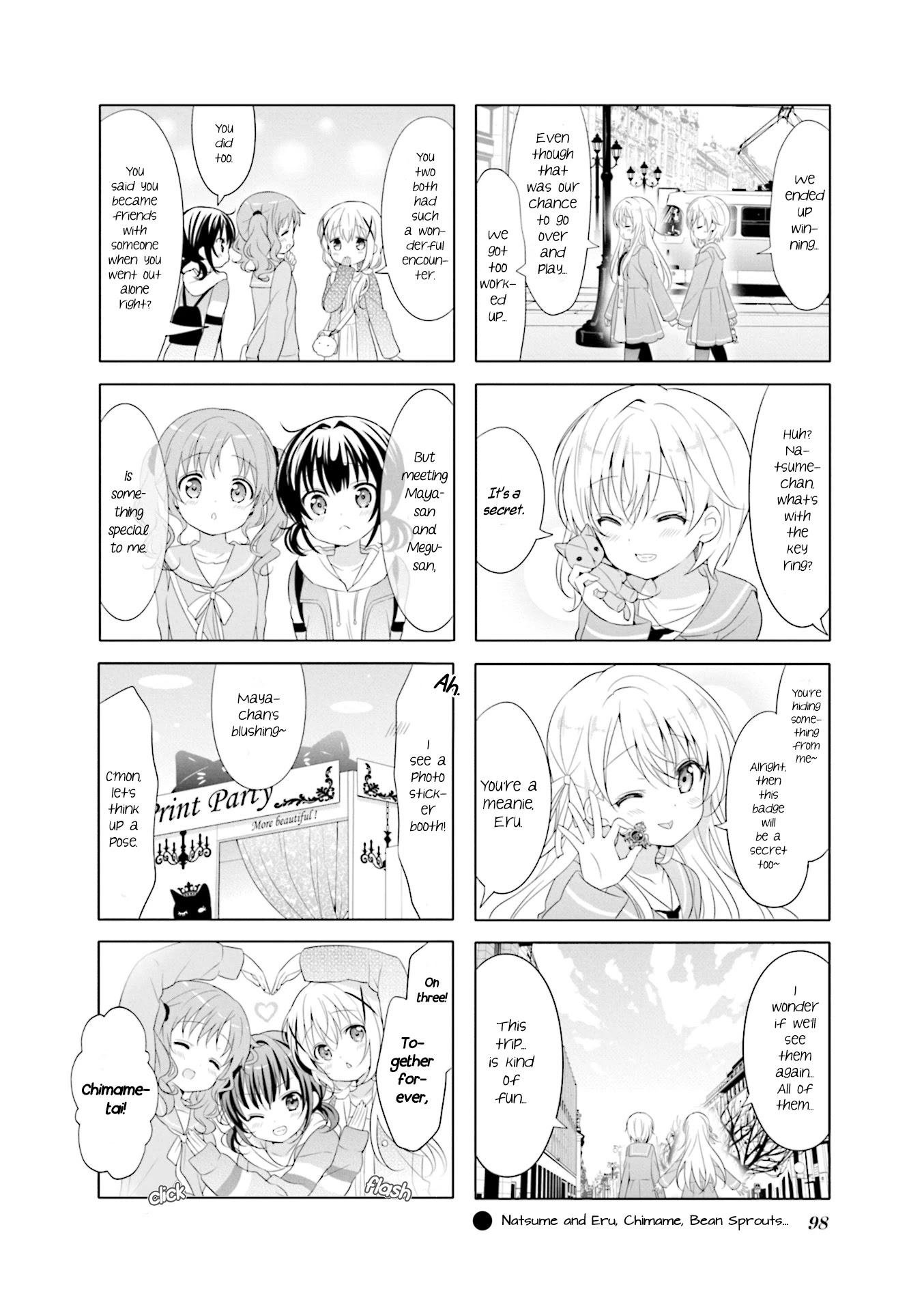 Gochuumon wa Usagi Desu ka? Chapter 8.11 page 8 - Vol.8 Chapter 11: Chimame Chronicle
